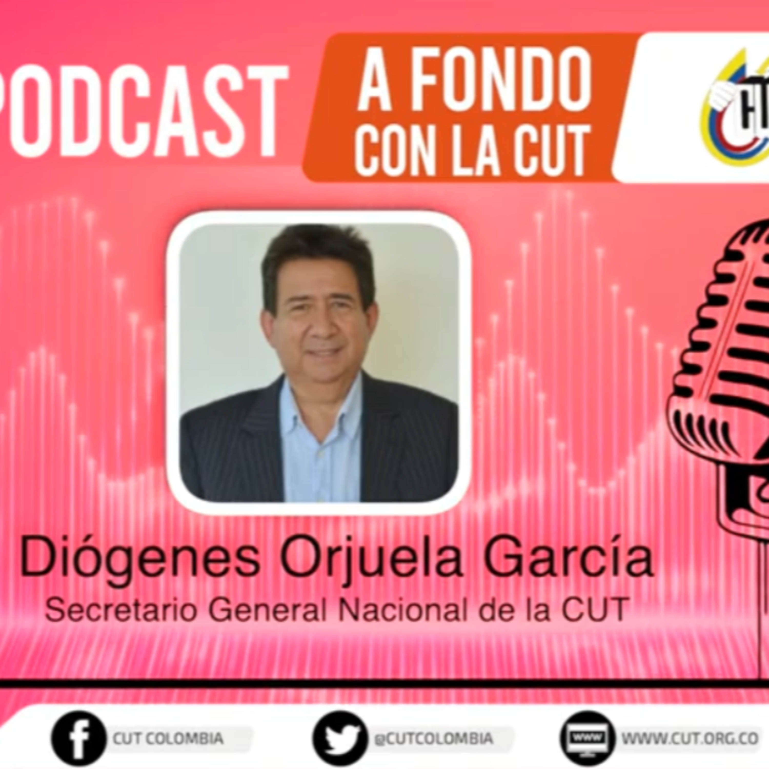 [Jueves 11 marzo, Diógenes Orjuela, Secretario General de la CUT] episode artwork