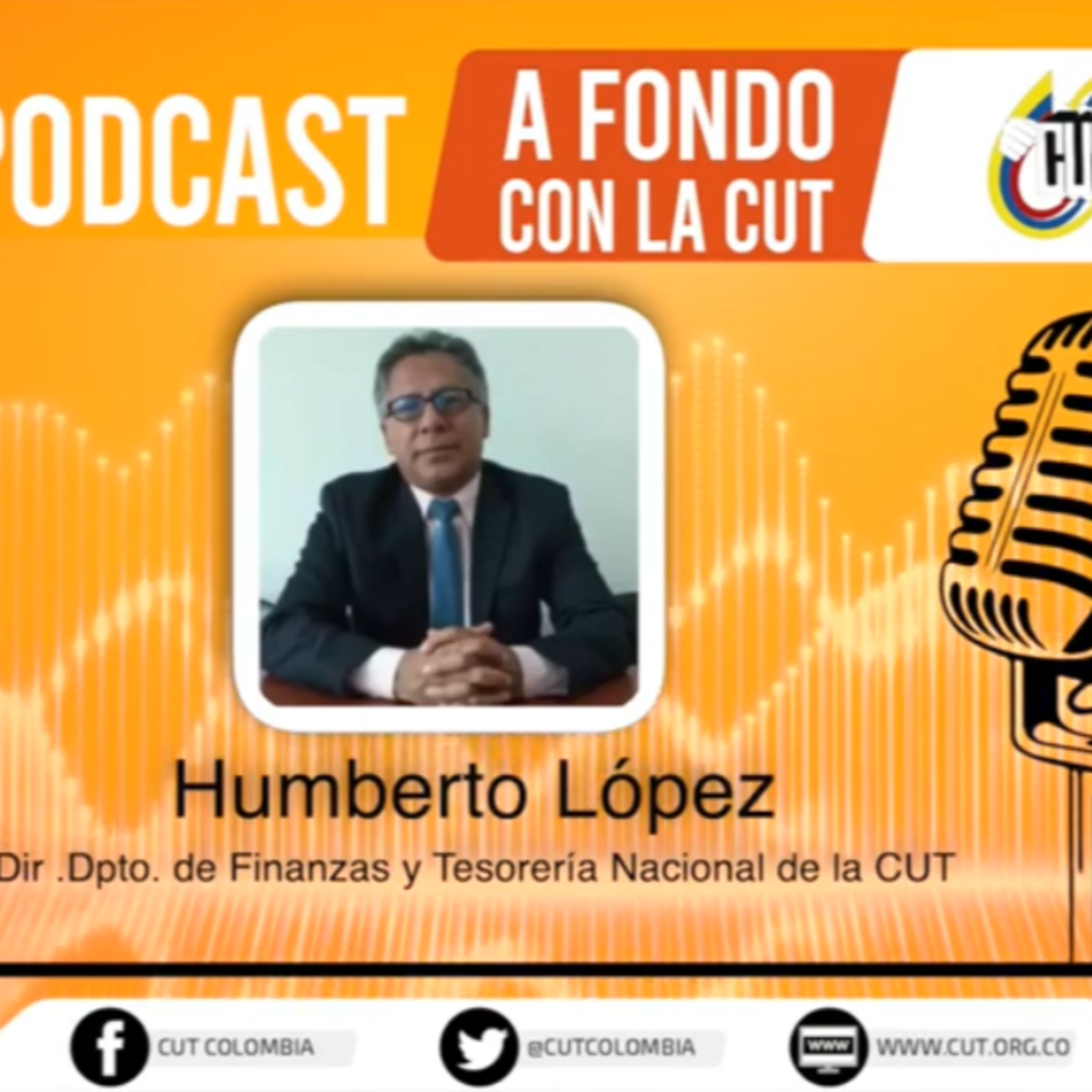 [Lunes 15 de marzo, Humberto López, Director Departamento Finanzas y Tesorería CUT] episode artwork