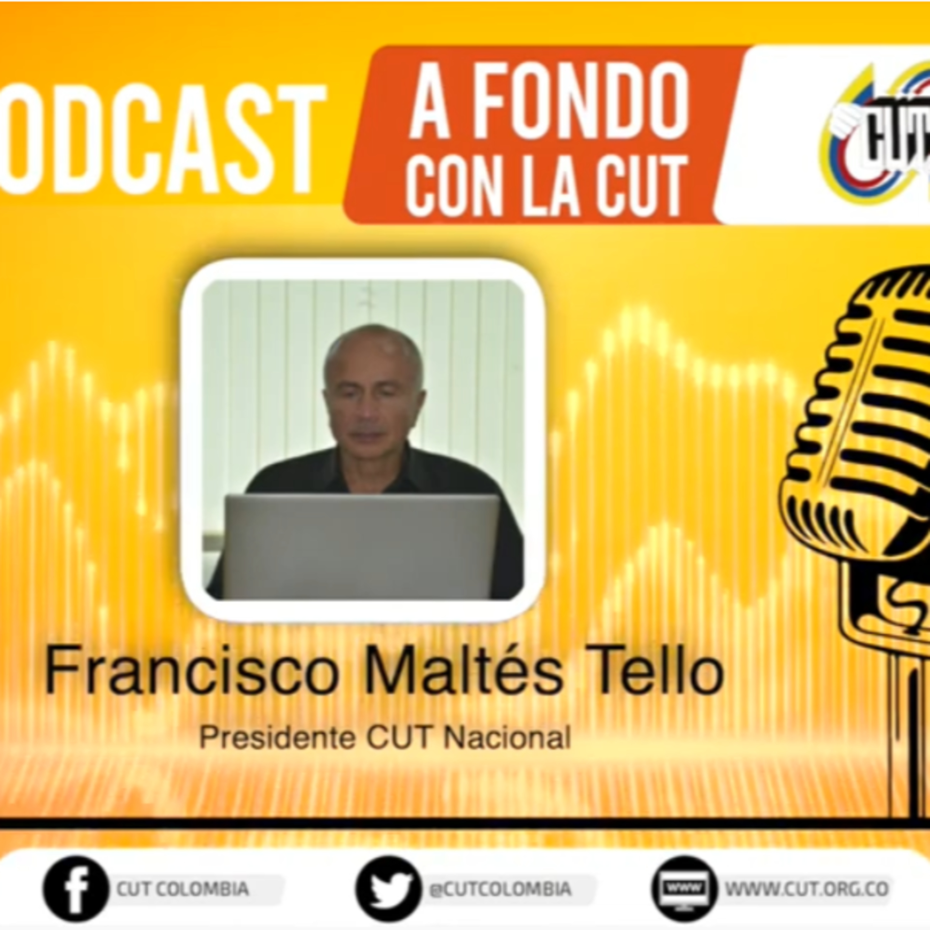 [Viernes 9 de abril, Francisco Maltés, presidente CUT saluda el día de las Victimas] episode artwork