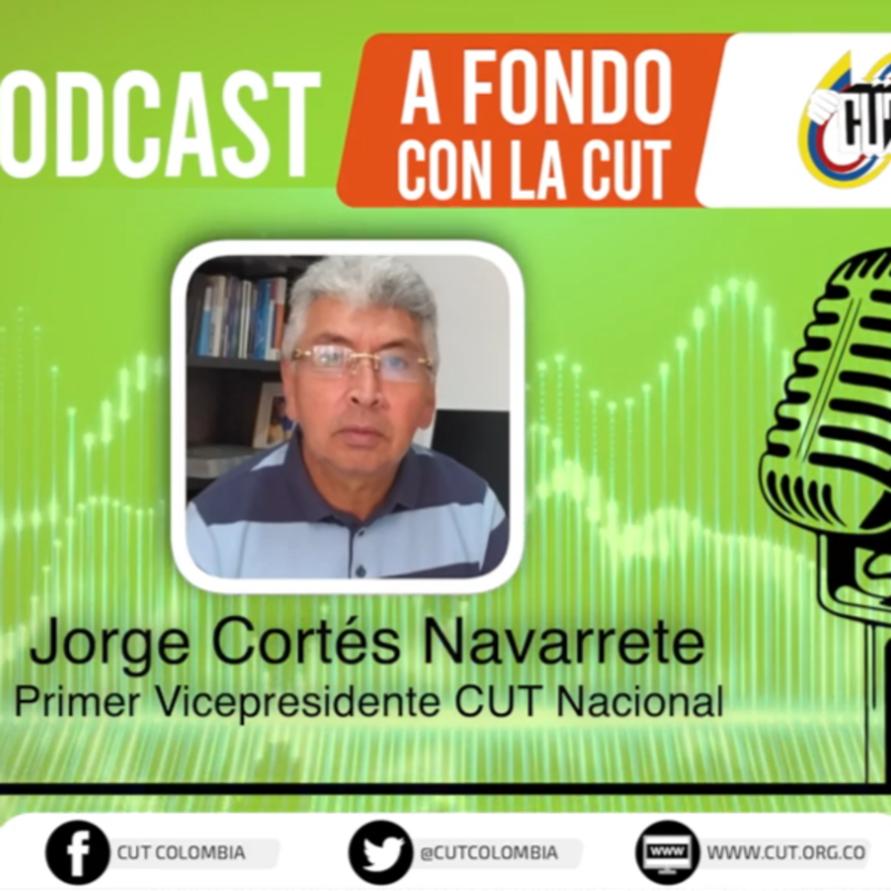 [Lunes 12 de abril, Jorge Cortés, Primer vicepresidente de la CUT ] episode artwork