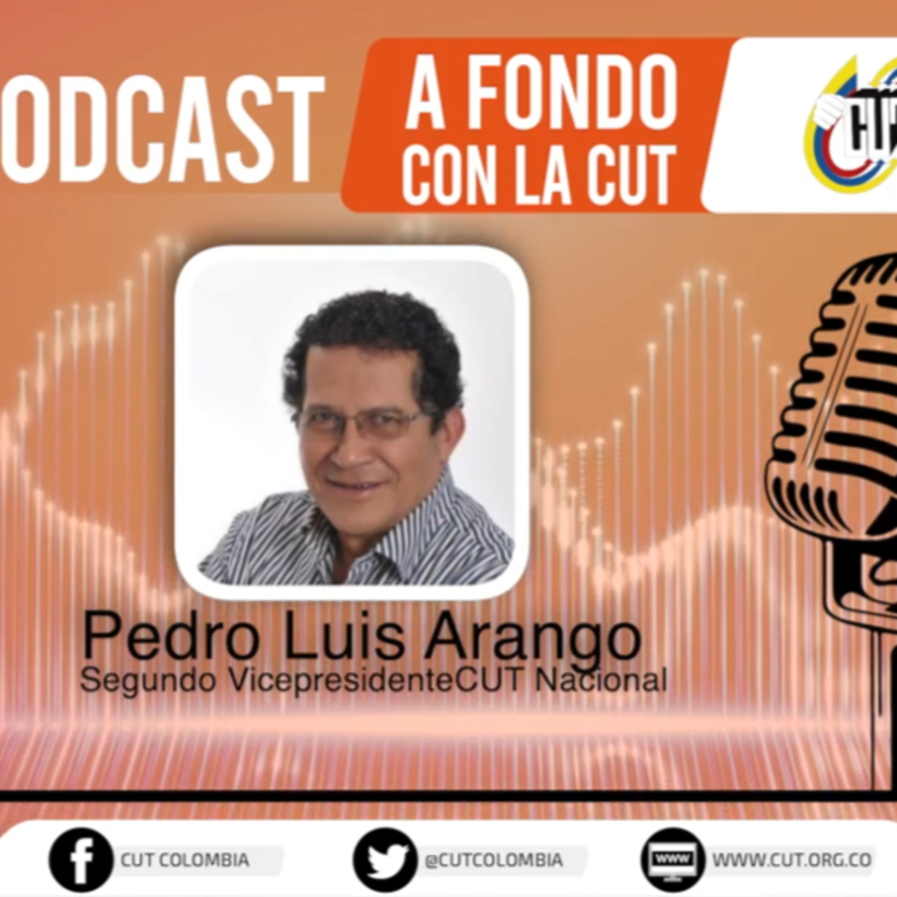 [Martes 13 de abril, Pedro Arango, Segundo vicepresidente de la CUT] episode artwork