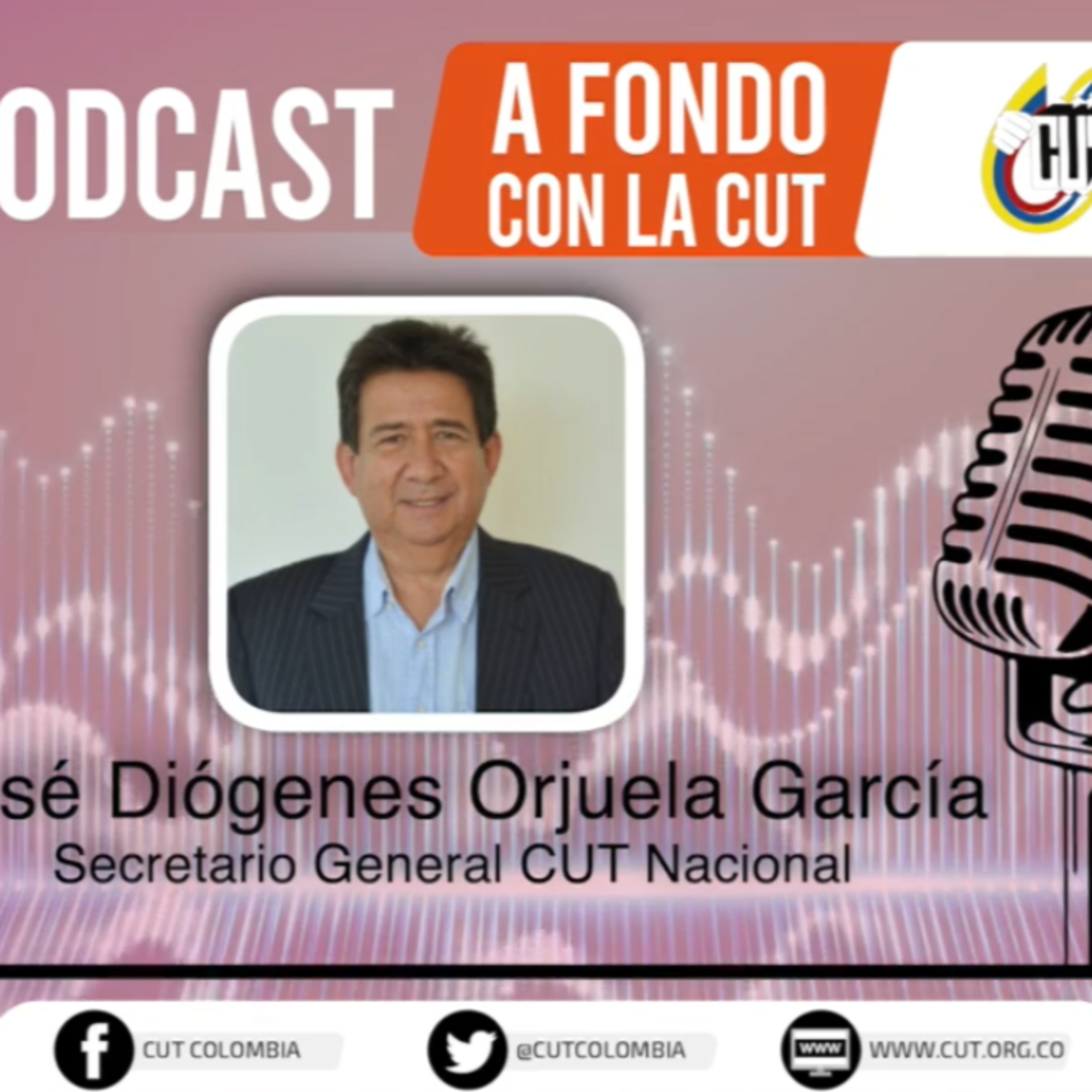 [Miércoles 14 de abril, Diógenes Orjuela, Secretario General de la CUT] episode artwork