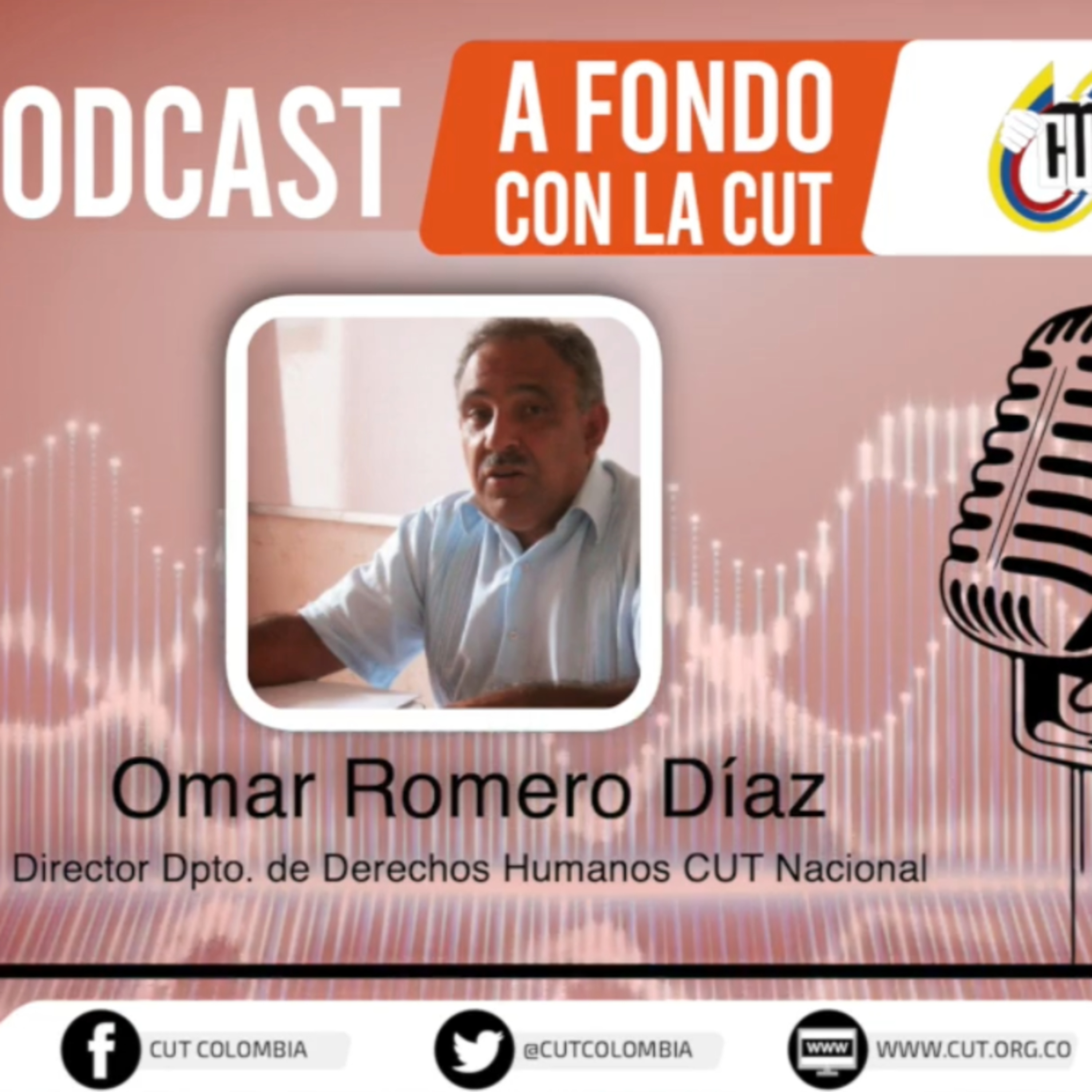  [Jueves 22 de de abril, Omar Romero, Departamento de Derechos Humanos CUT] episode artwork