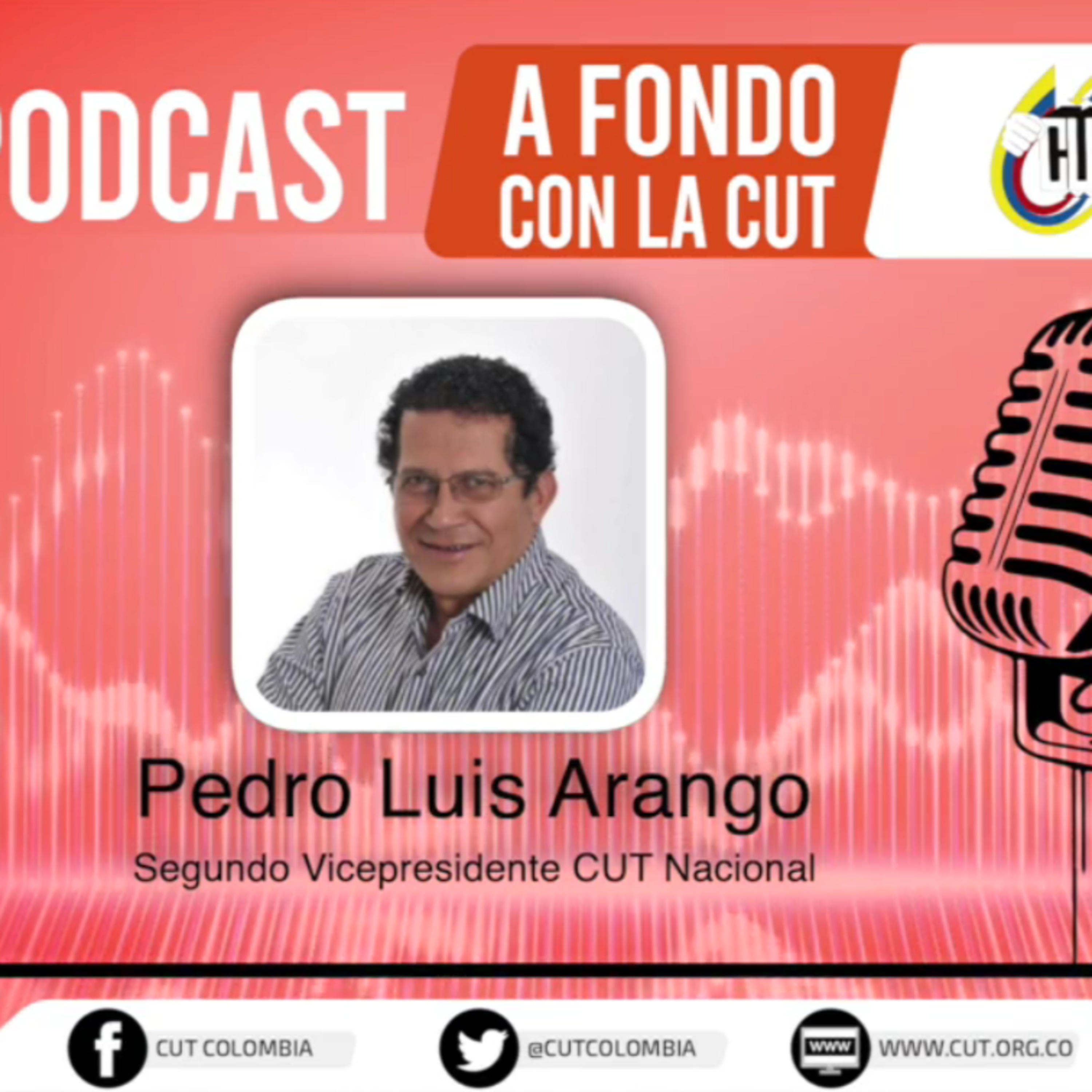 [Miércoles 12 de Mayo, Pedro Arango, segundo vicepresidente de la CUT] episode artwork