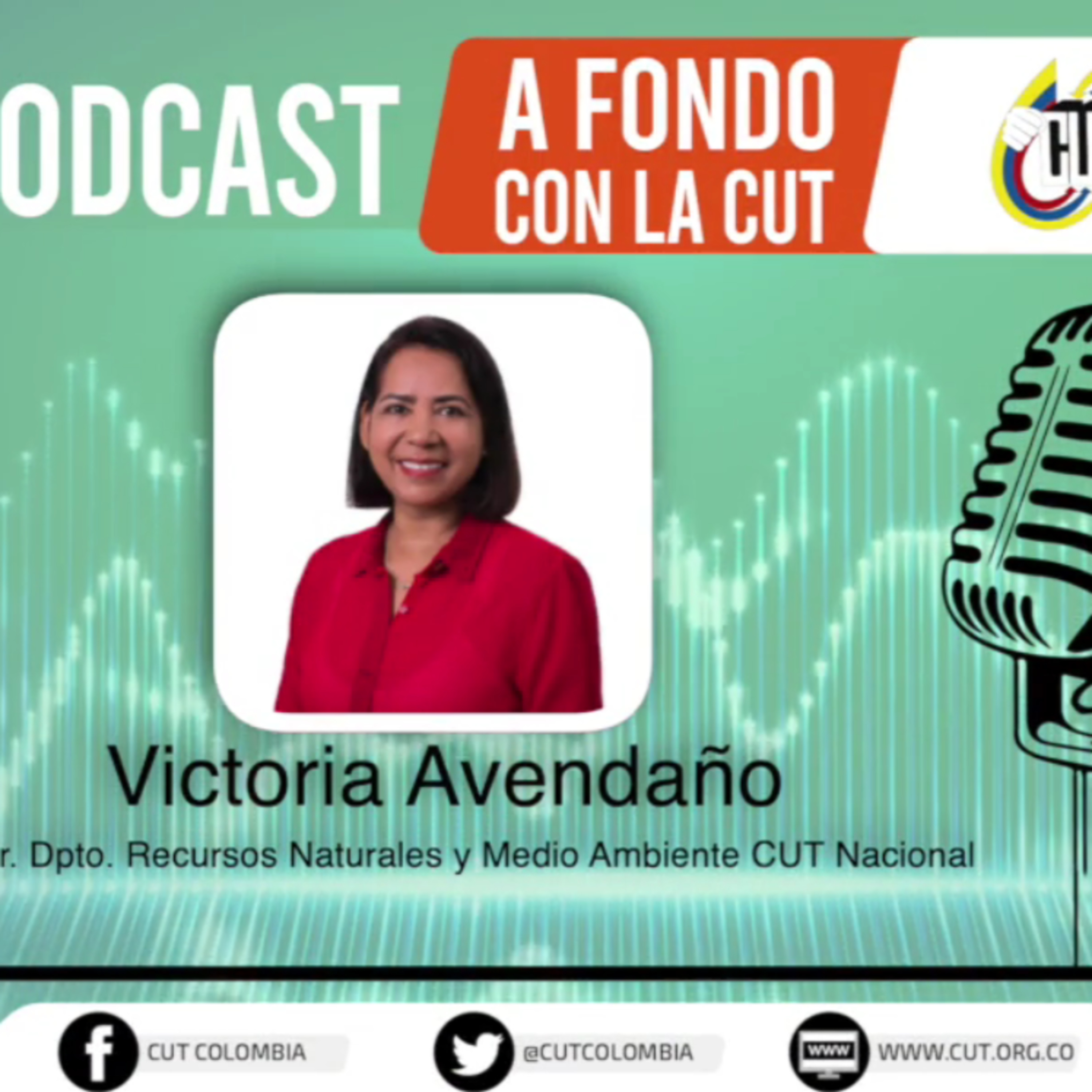  [Viernes 25 de junio, Victoria Avendaño, Departamento de Recursos Naturales CUT] episode artwork
