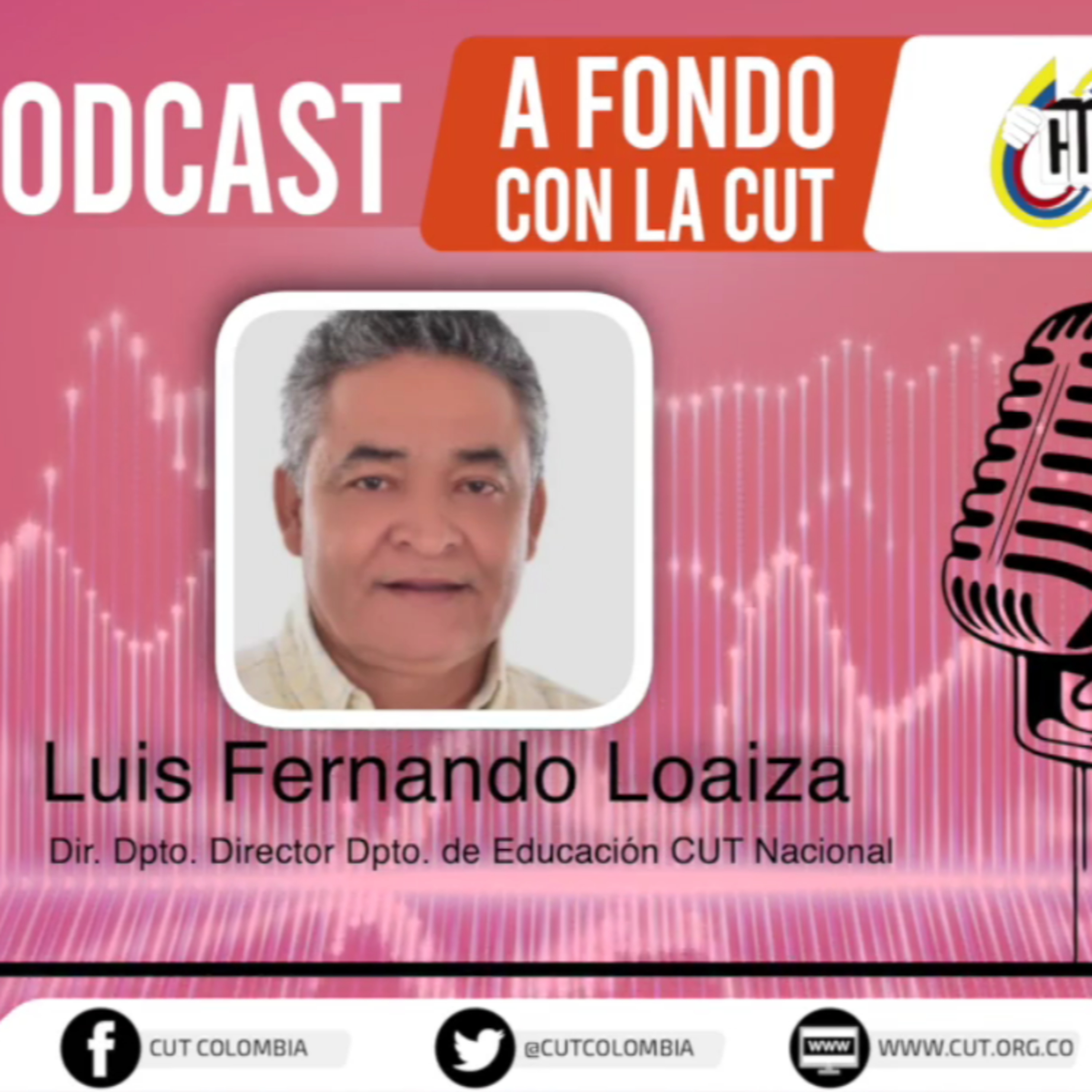 [Domingo 27 de junio, Luis Fernando Loaiza, departamento de Educación y Formación CUT] episode artwork