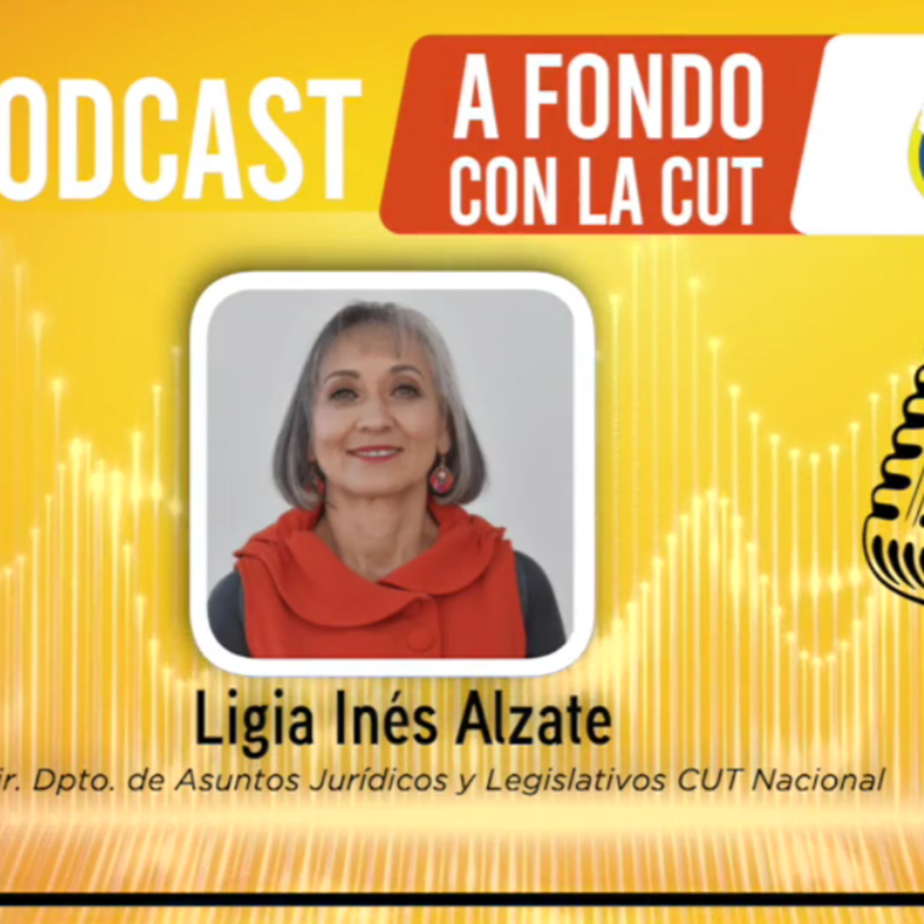[Lunes 26 de Julio, Ligia Inés Alzate, Directora del Departamento Juridico de la CUT] episode artwork
