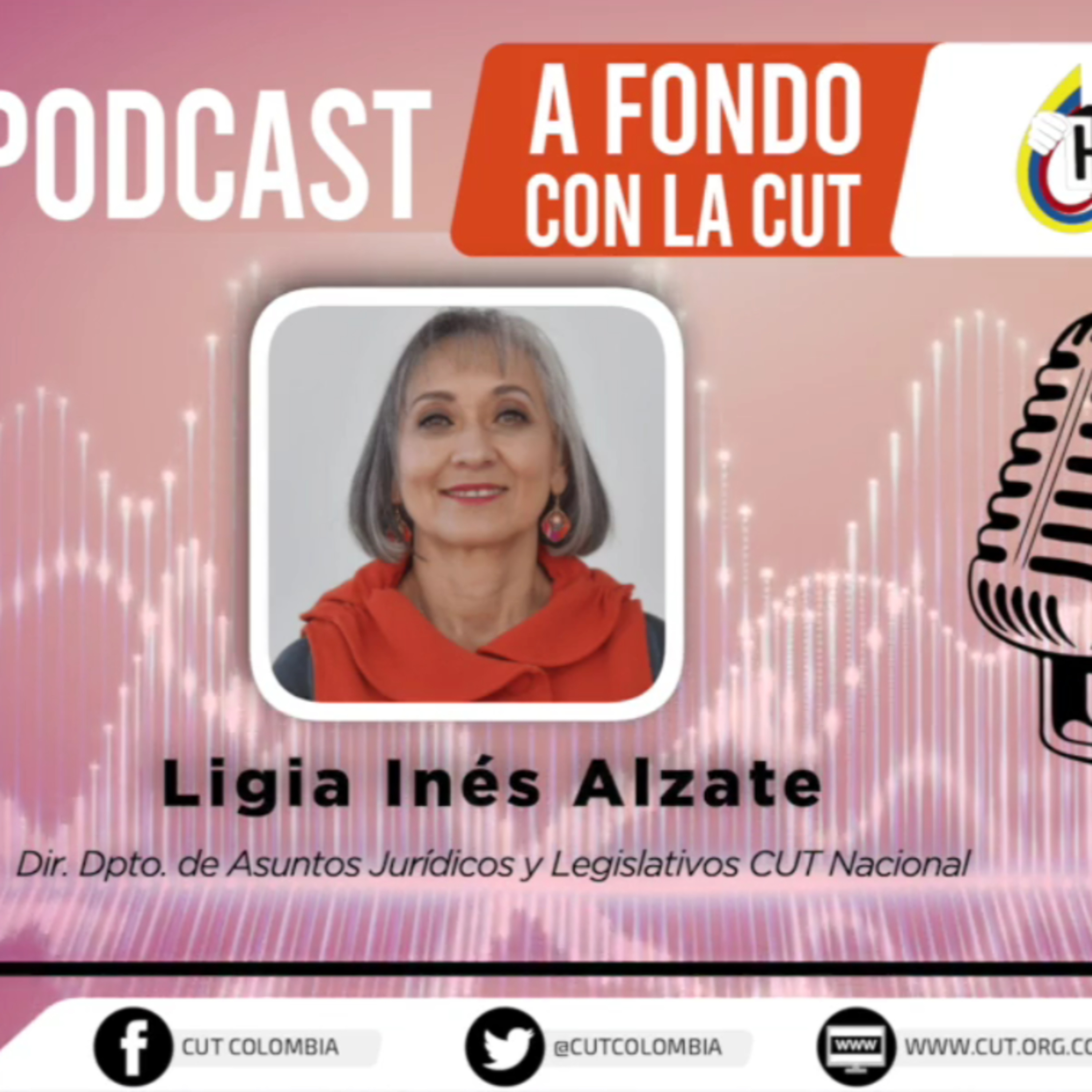 [30 de septiembre, Ligia Inés Alzate, directora del Departamento de Asuntos Jurídicos]