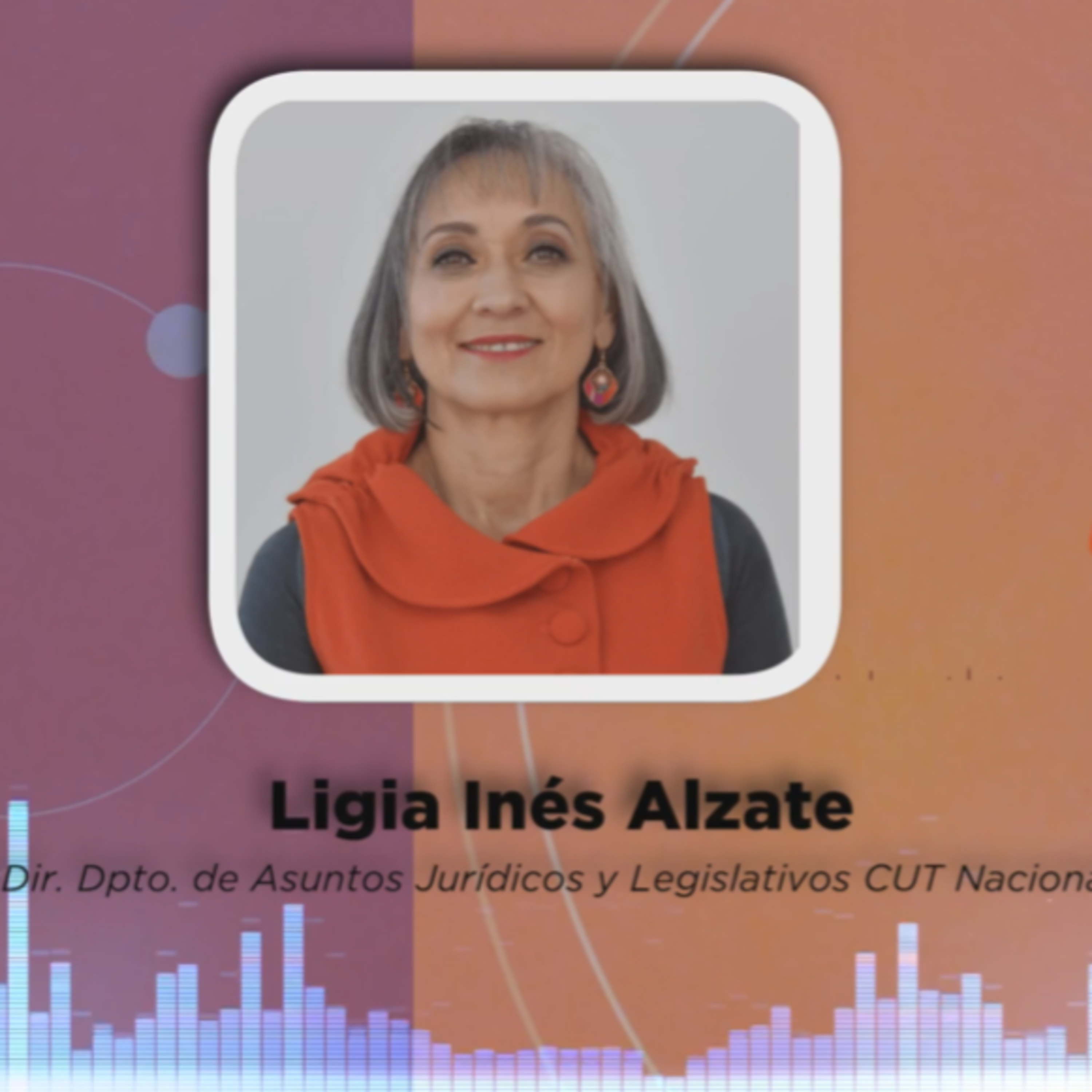 #PODCAST​​🎙️ [2 de Febrero de 2022 , Ligia Inés Alzate, directora del Departamento Jurídico CUT] episode artwork