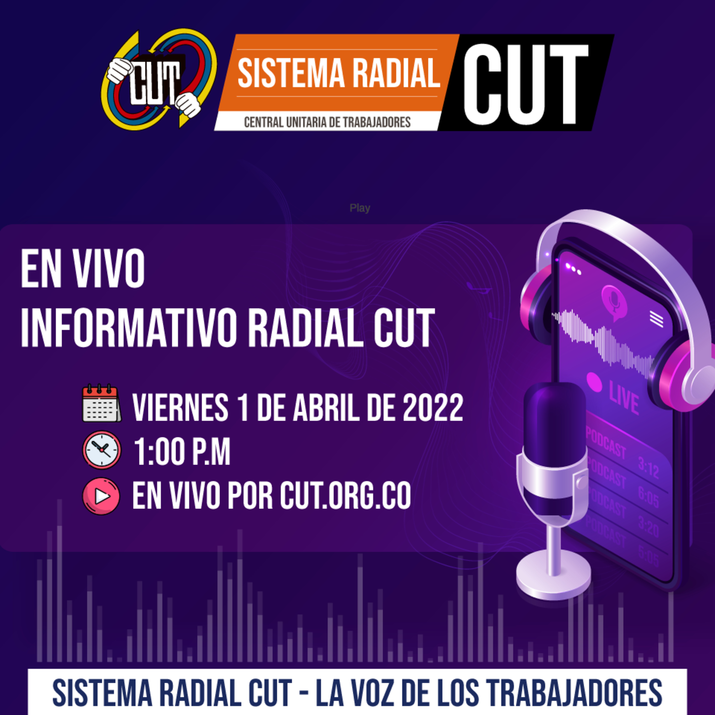 Informativo Radial CUT - Emisión 4 (1 de abril de 2022) episode artwork