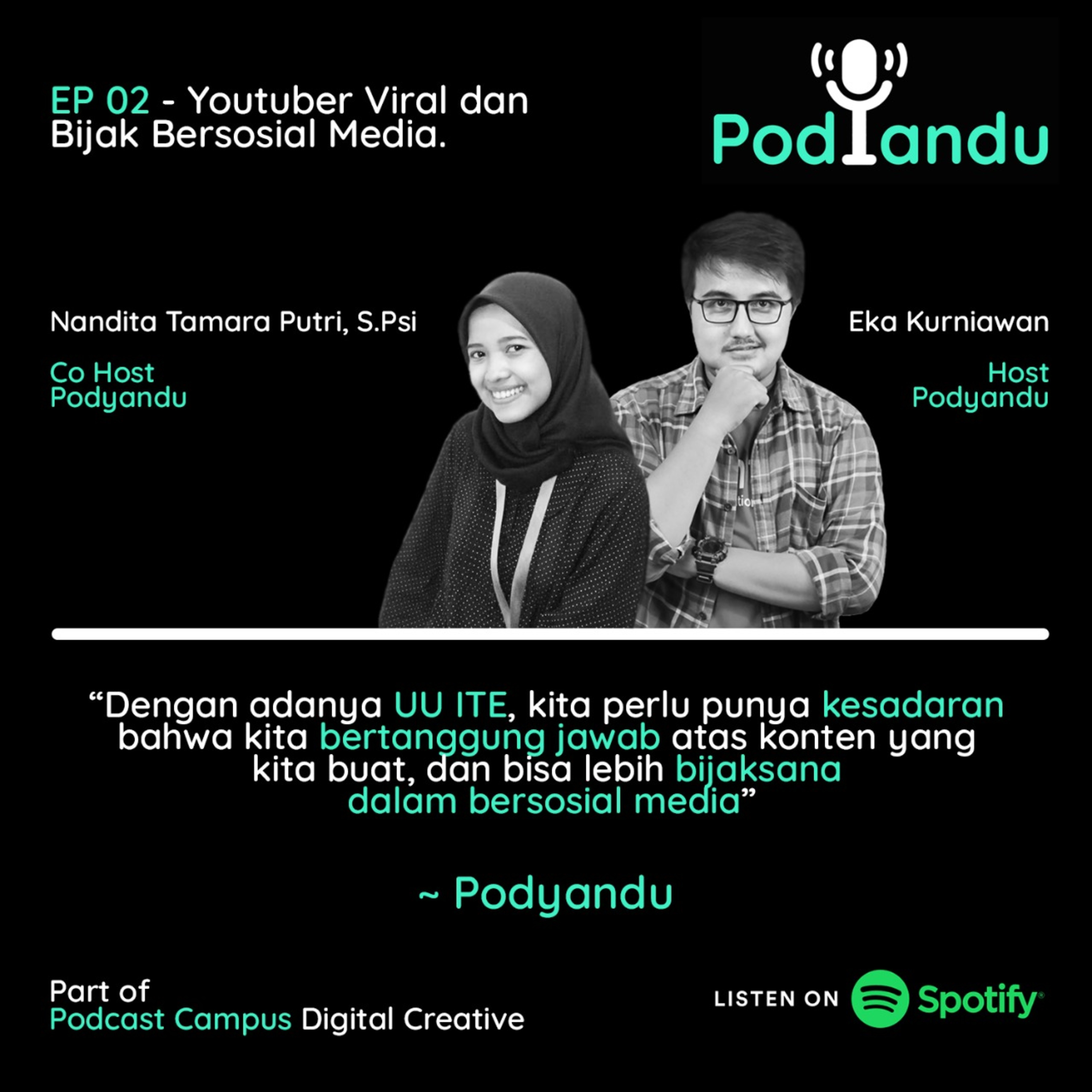 Eps 29 - Podyandu - Youtuber Viral dan Bijak Bersosial Media.