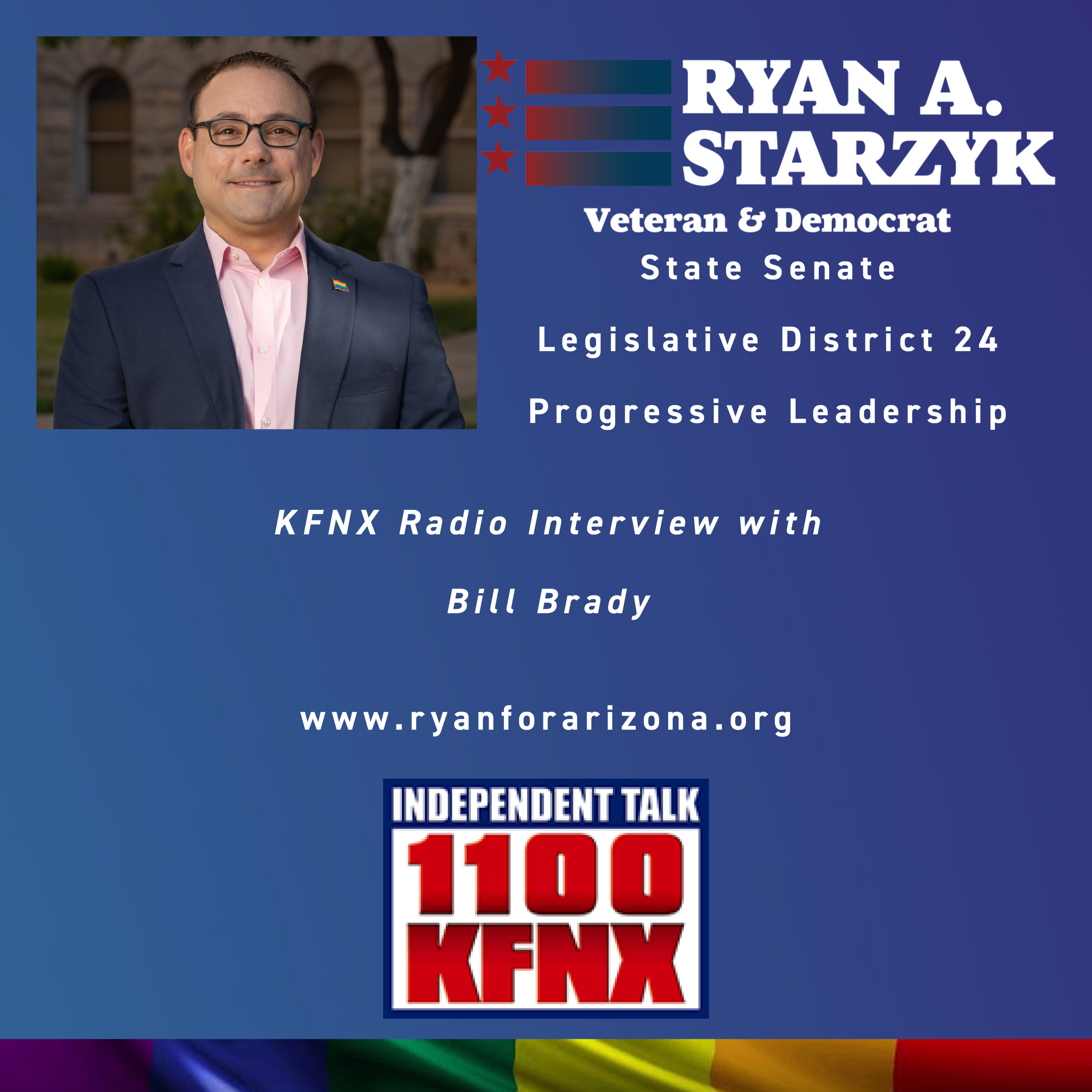 KFNX Radio Interview with Bill Brady episode artwork