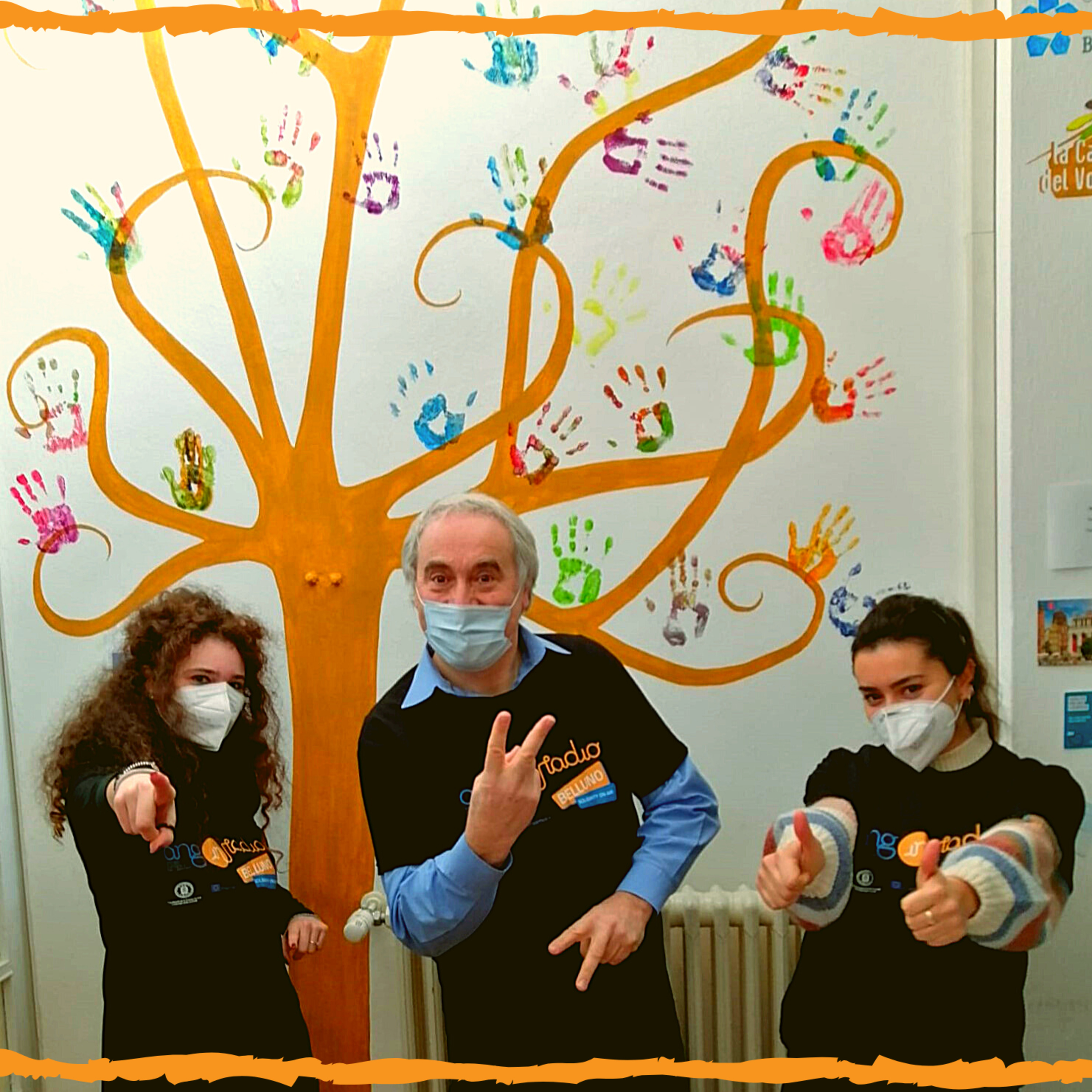 ANG in Radio #piùdiprima Belluno Solidarity on Air