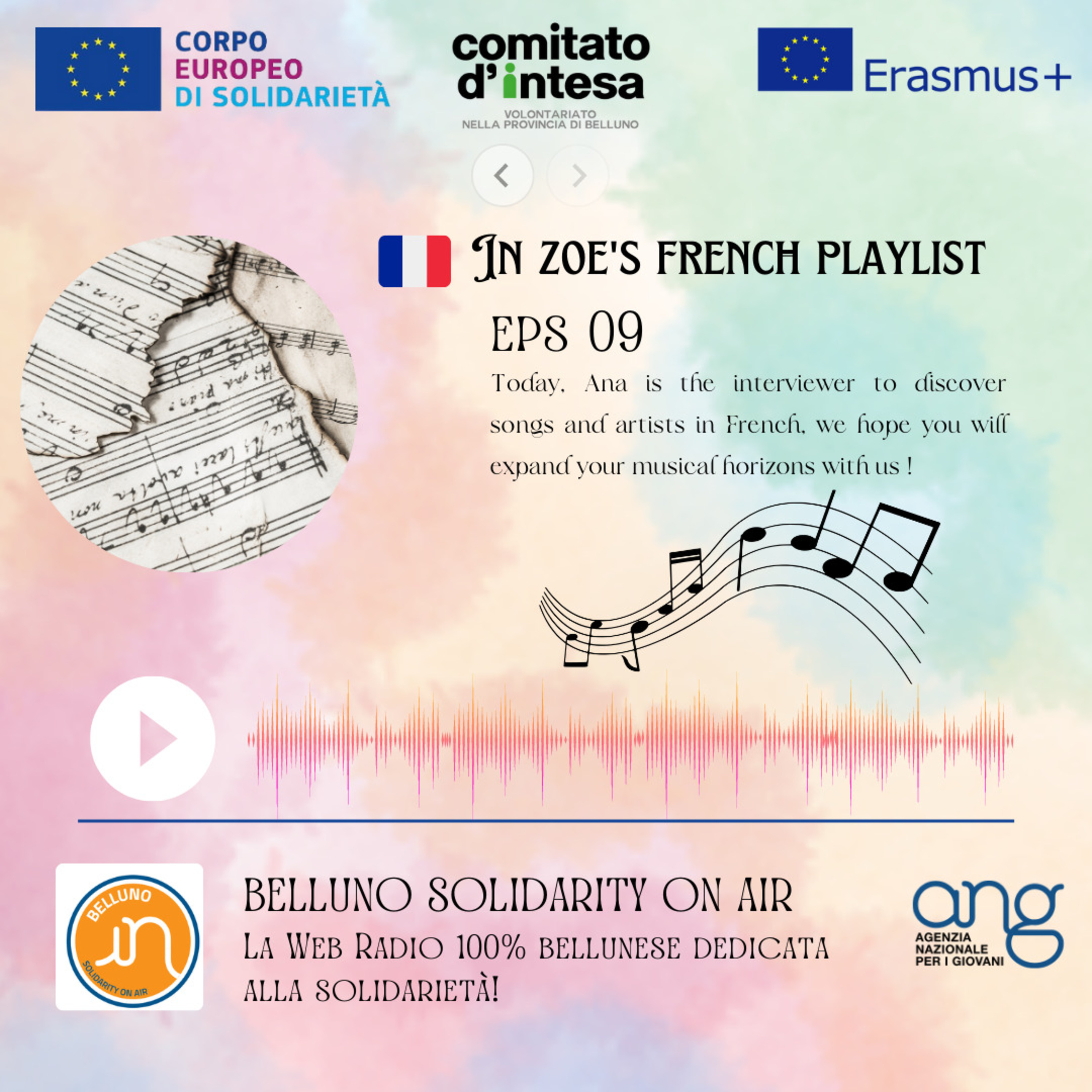 ANG in Radio #piùdiprima Belluno Solidarity on Air