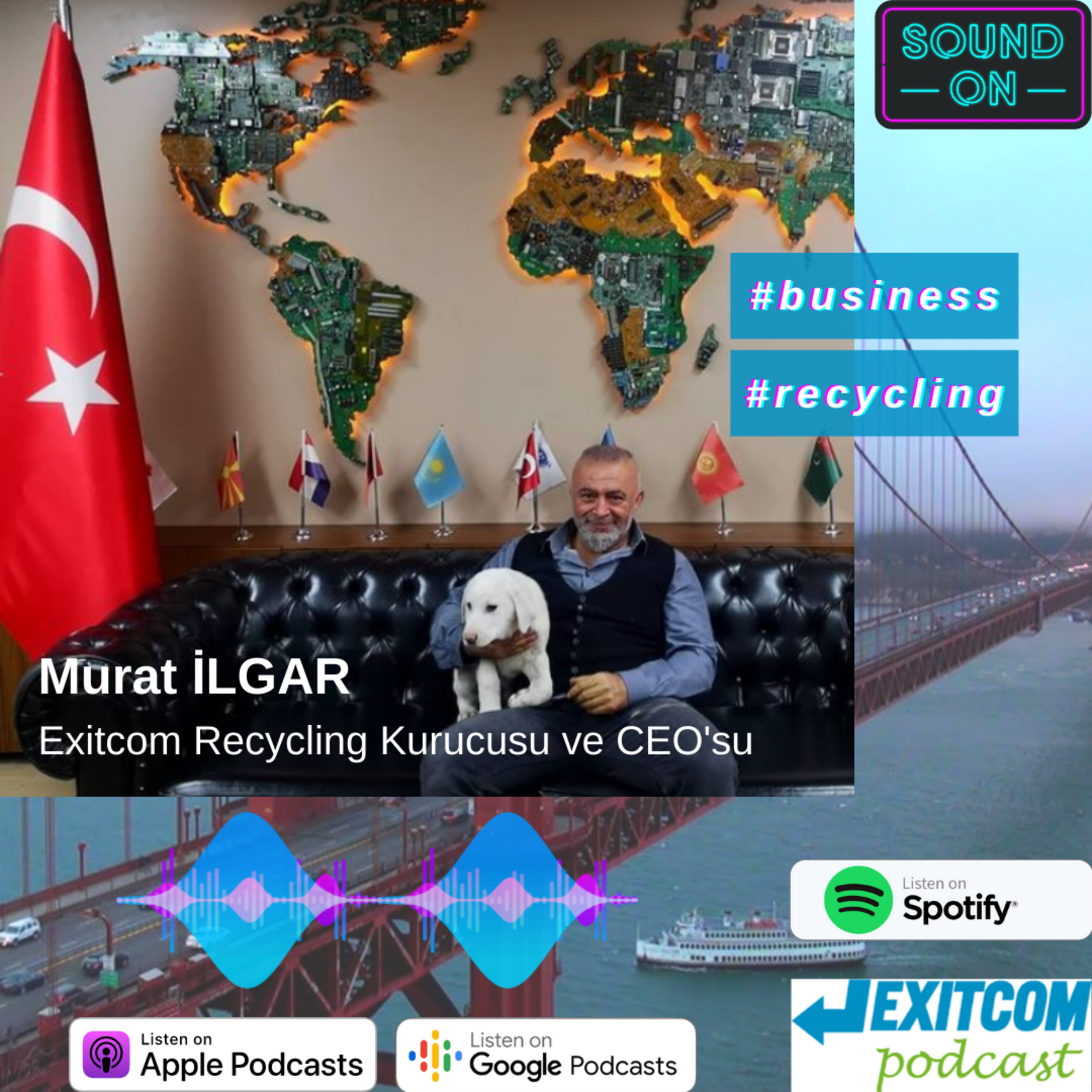 Exitcom Podcast Röportajları Bölüm 1: Murat İLGAR episode artwork