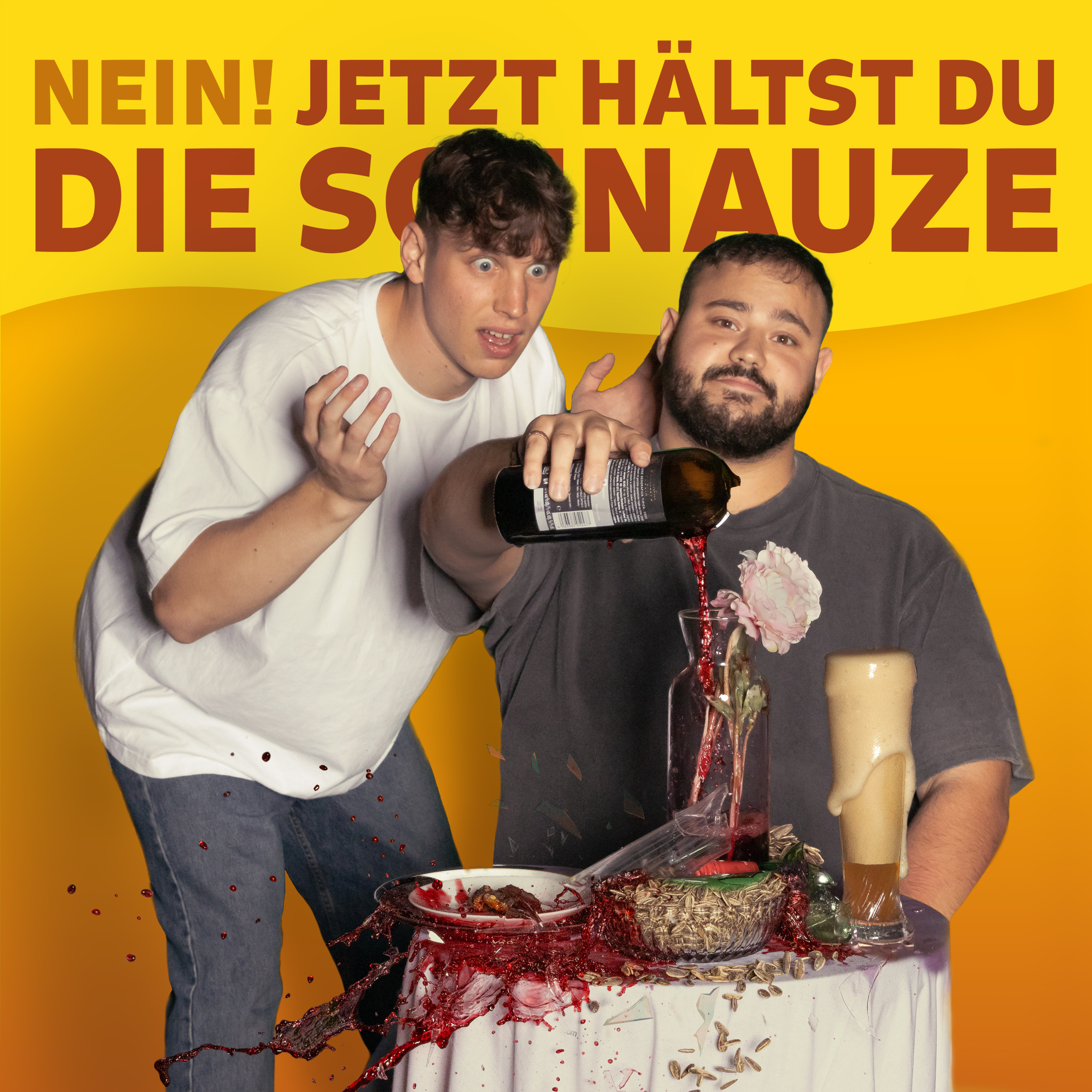 Nein! Jetzt hältst du die Schnauze
