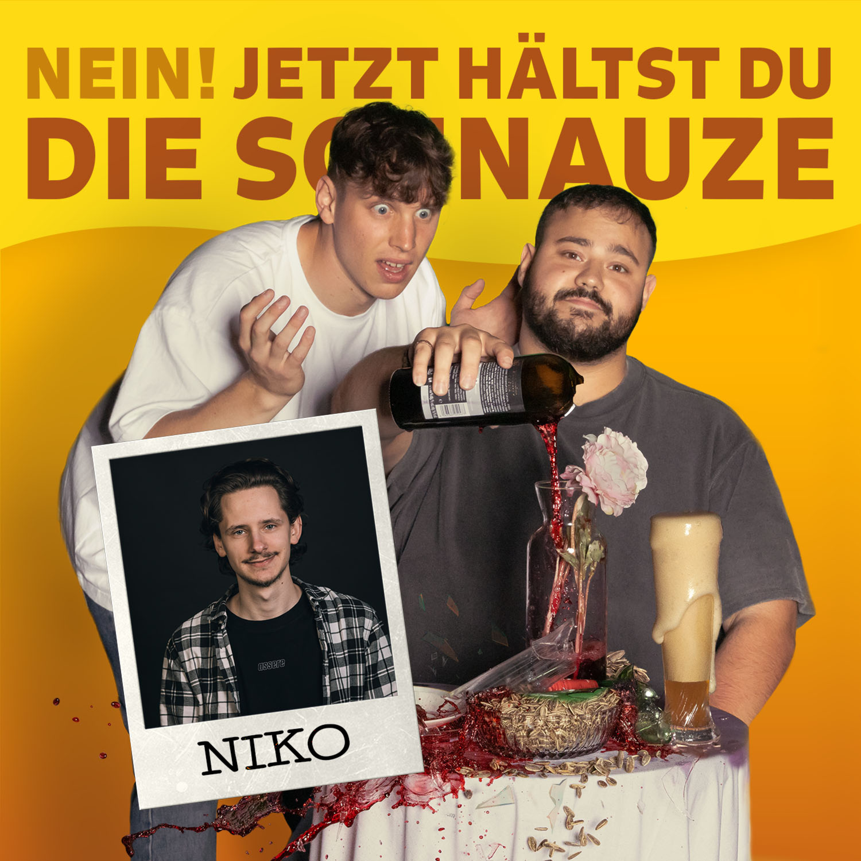 Nein! Jetzt hältst du die Schnauze
