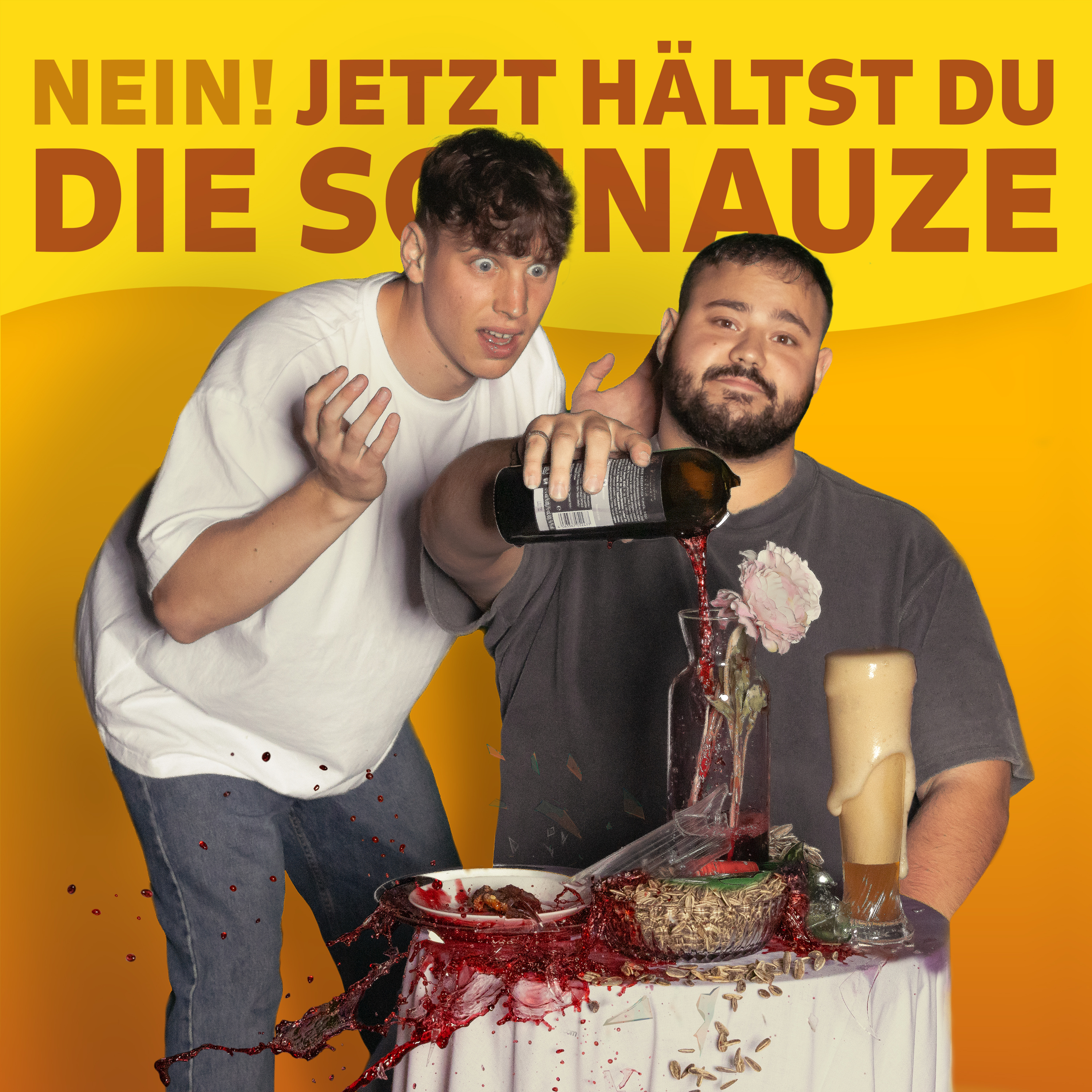 Nein! Jetzt hältst du die Schnauze