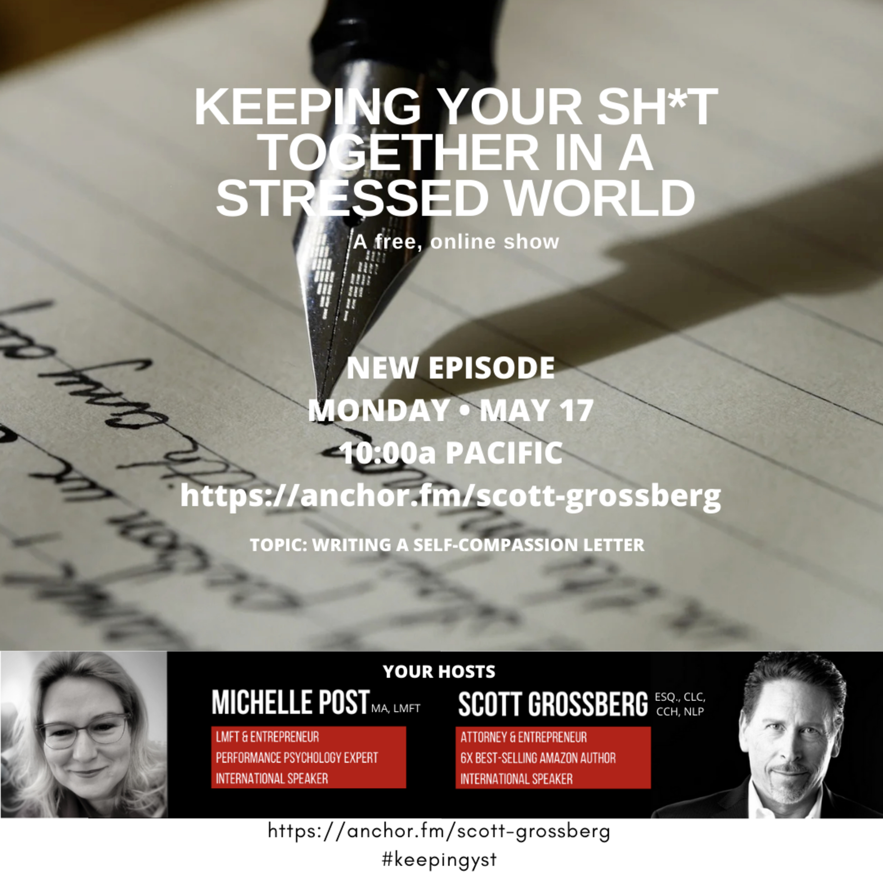 Keeping Your Sh*t Together in a Stressed World with Michelle & Scott