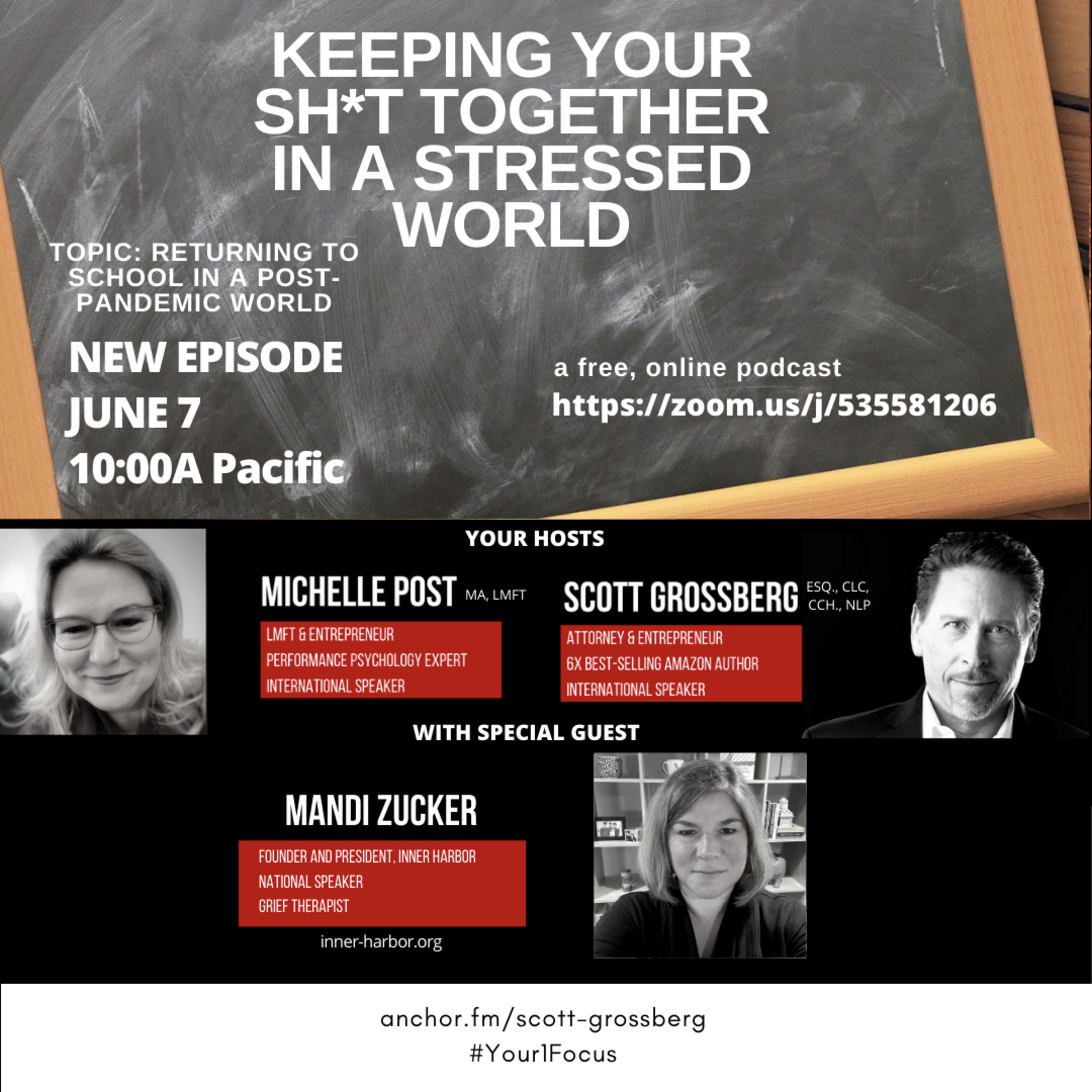 Keeping Your Sh*t Together in a Stressed World with Michelle & Scott