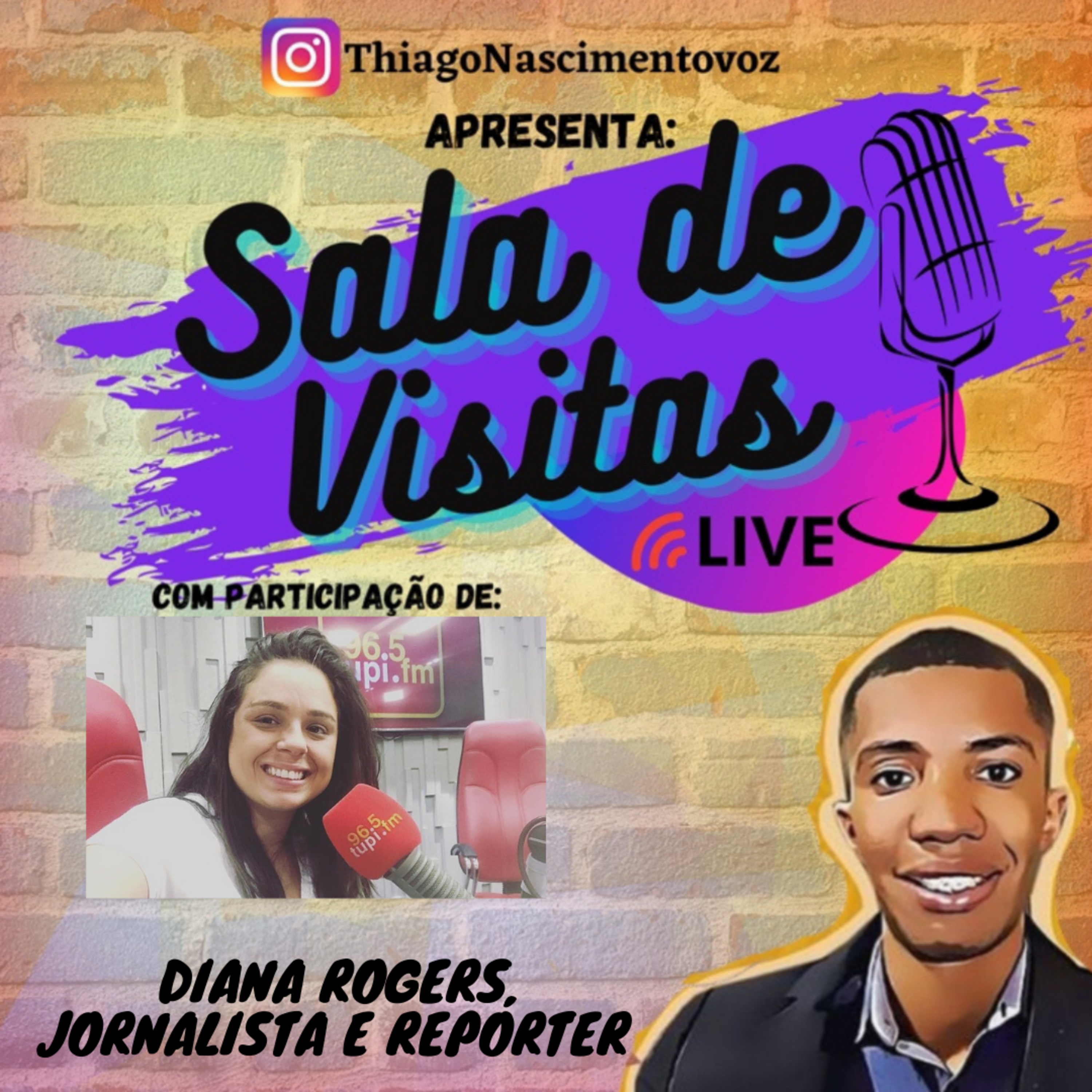 sala de visitas com thiago nascimento