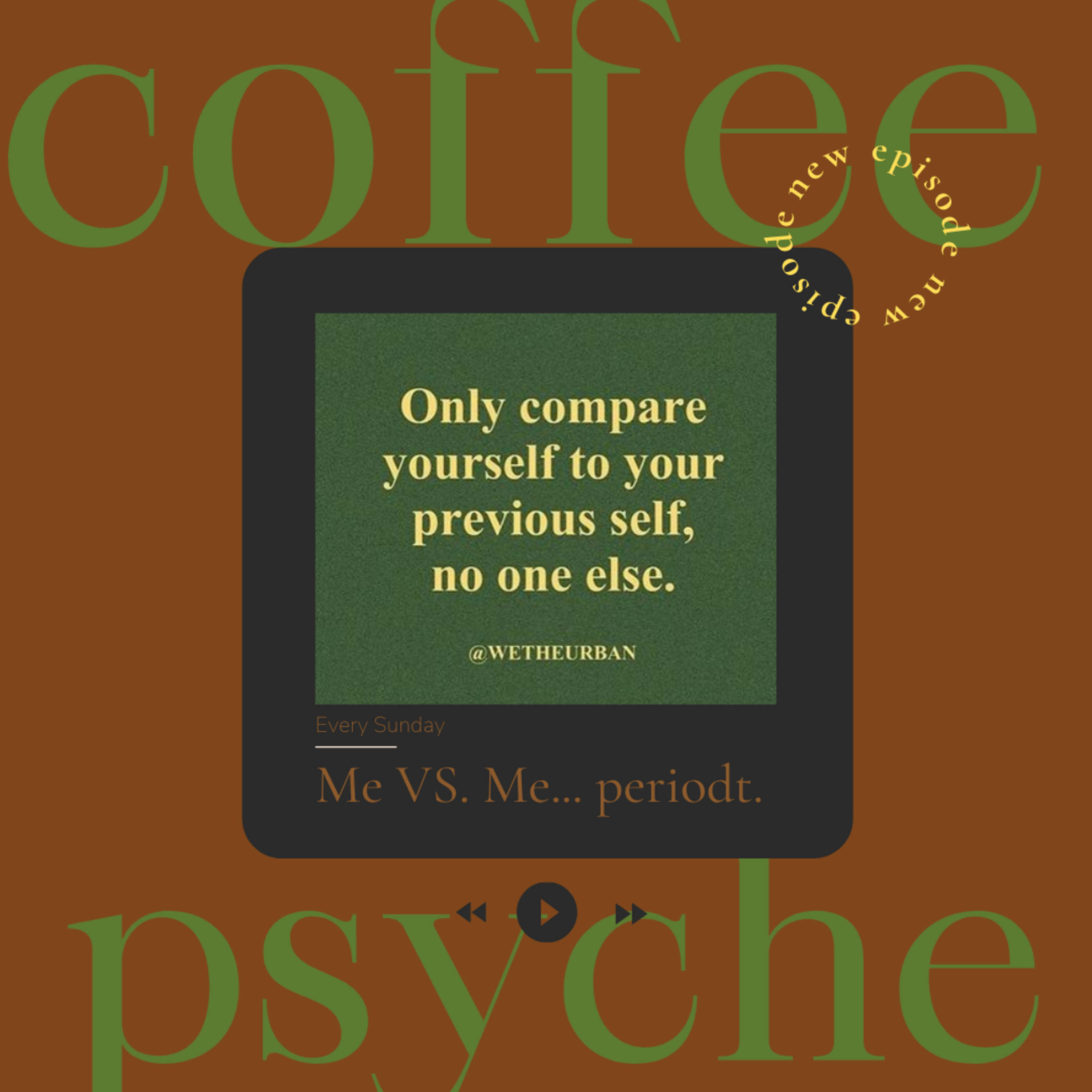 #004_Why you should compare yourself only to who you were episode artwork