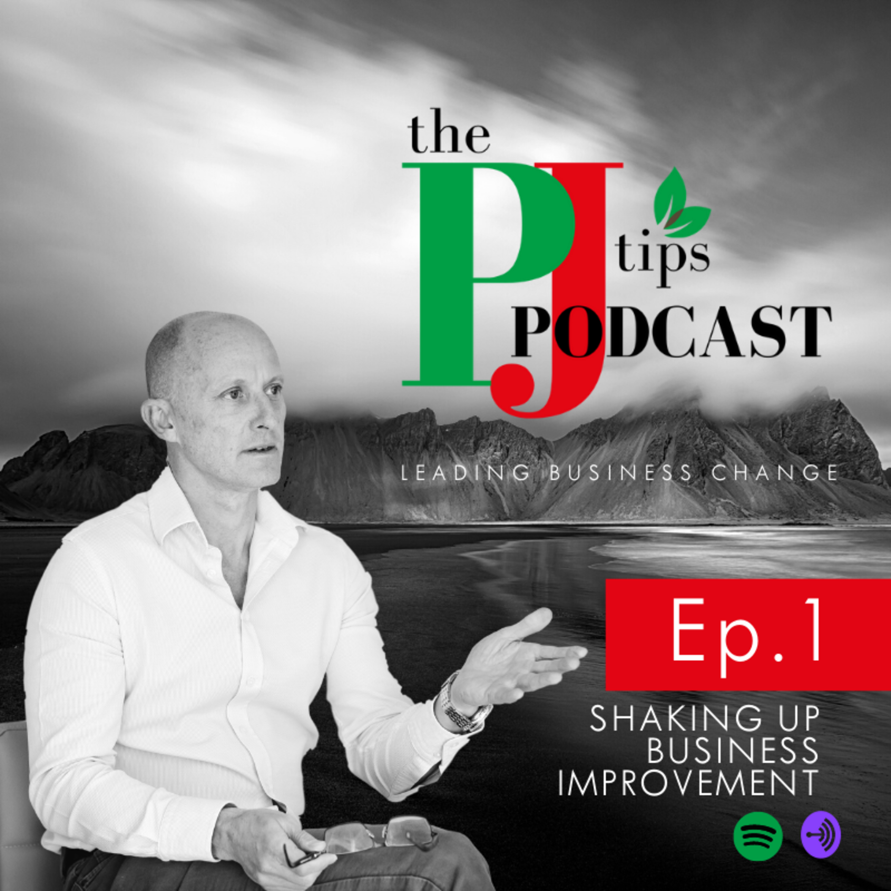 PJ Tips Podcast Leading Business Change