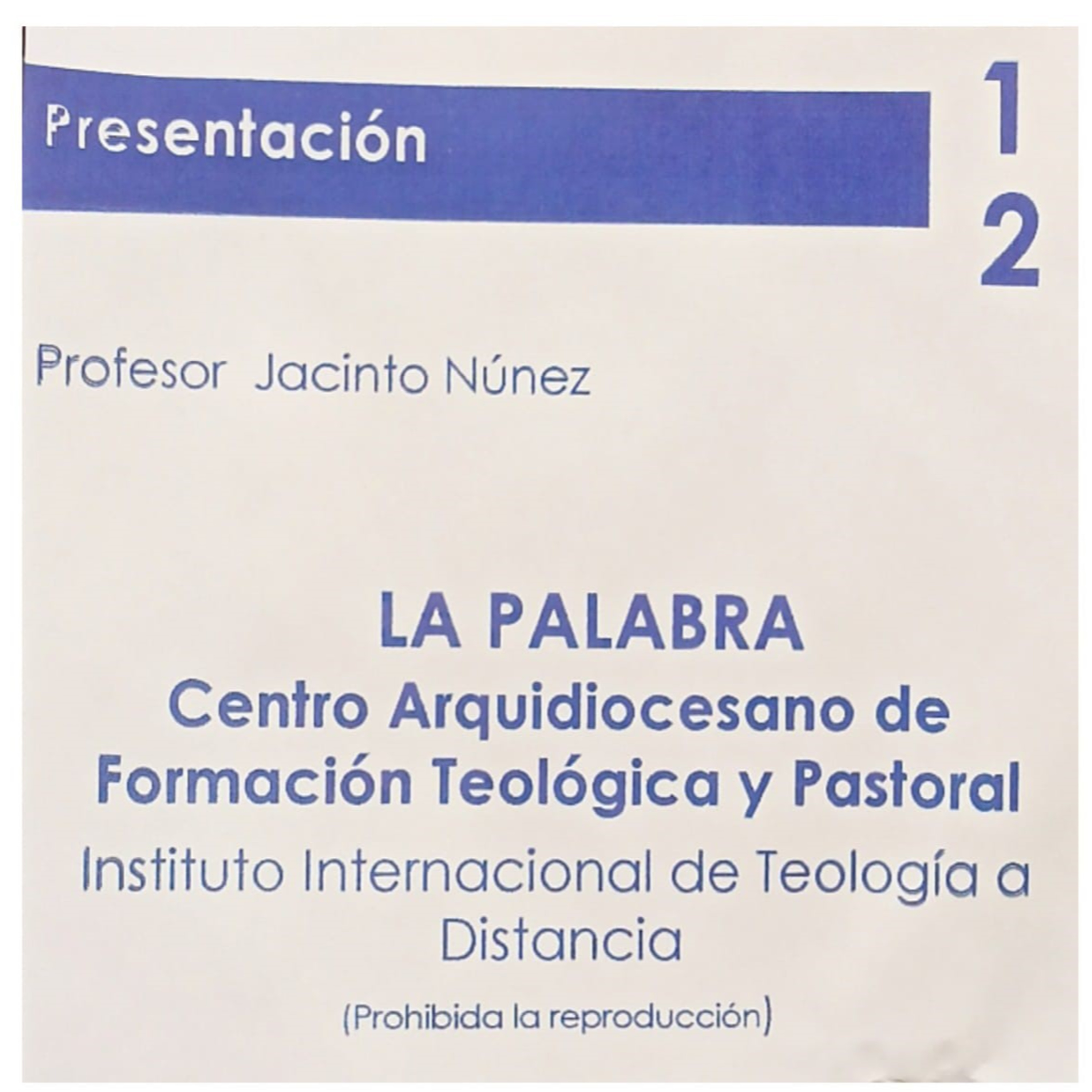 LA PALABRA