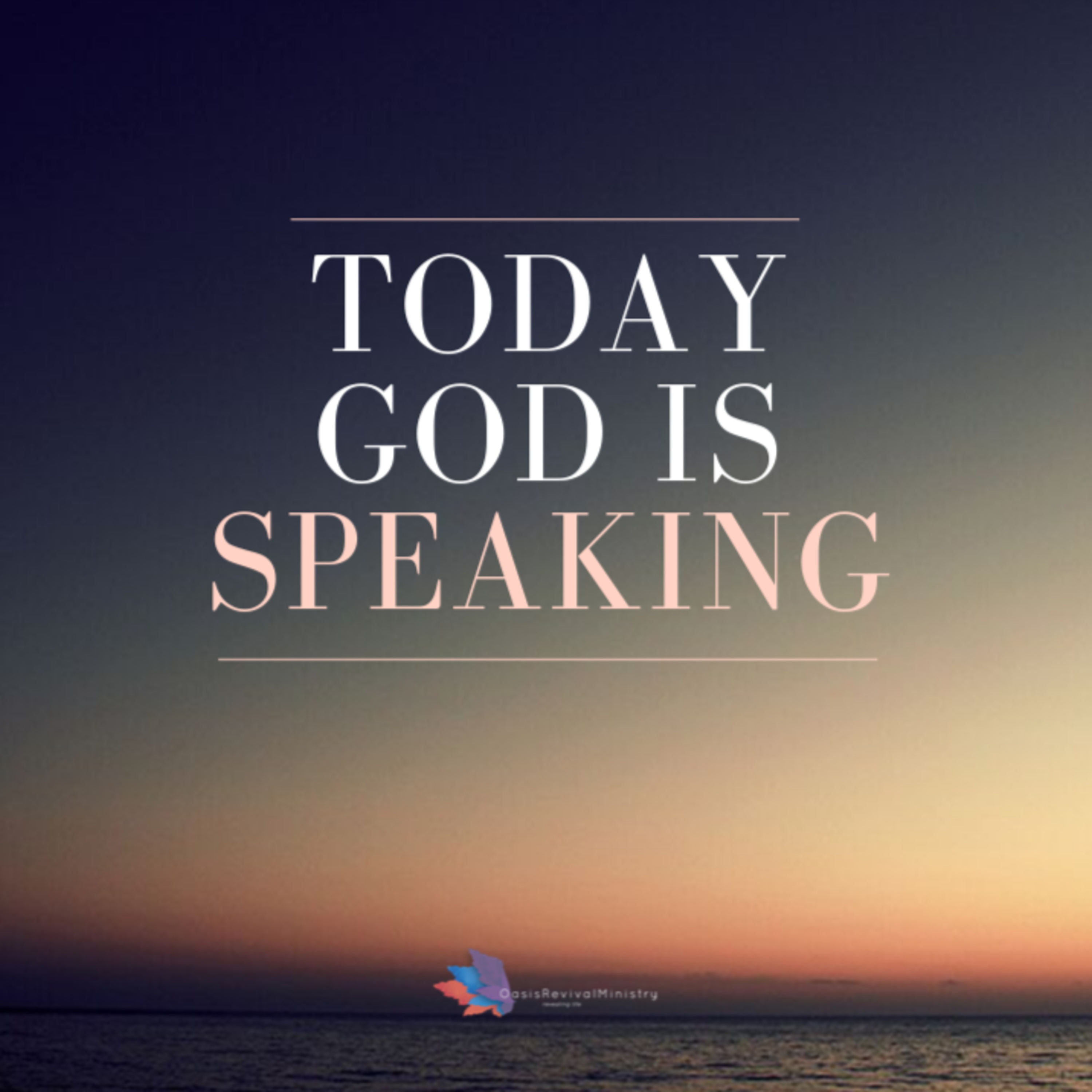 Today God is Speaking episode artwork