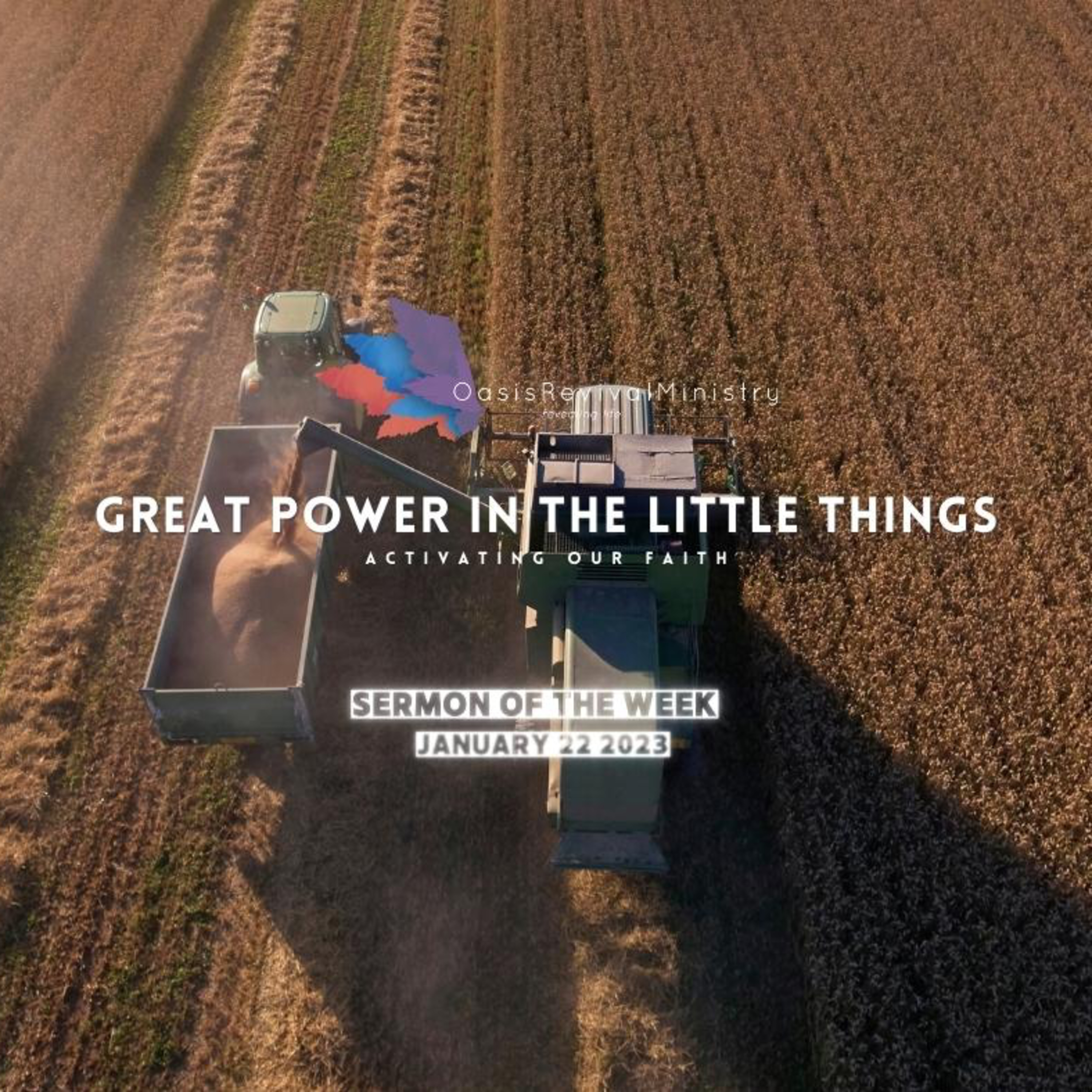 Justin van der Berg | Great Power in the Little Things | January 22 2023 episode artwork