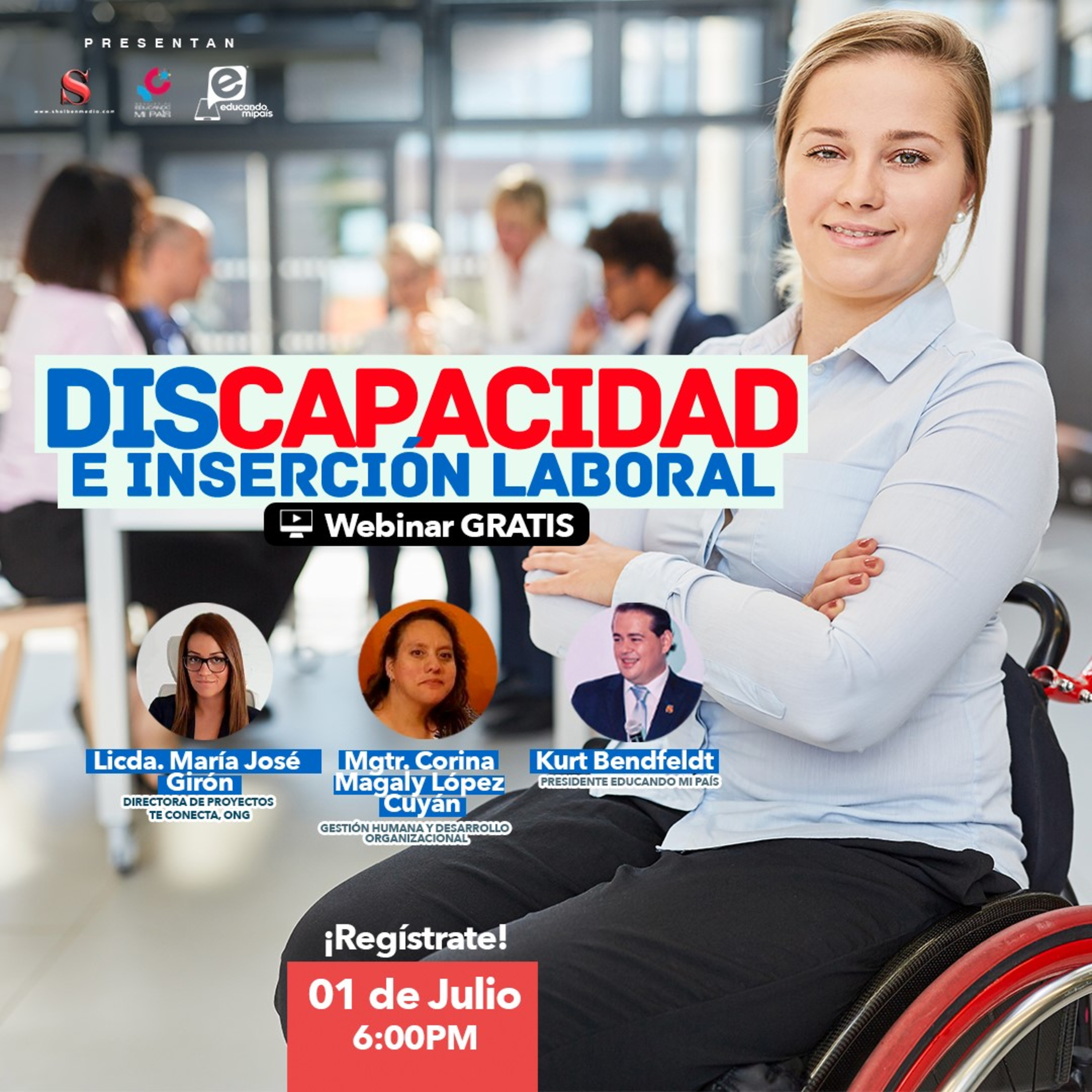 Webinar "Discapacidad e inclusión laboral" episode artwork