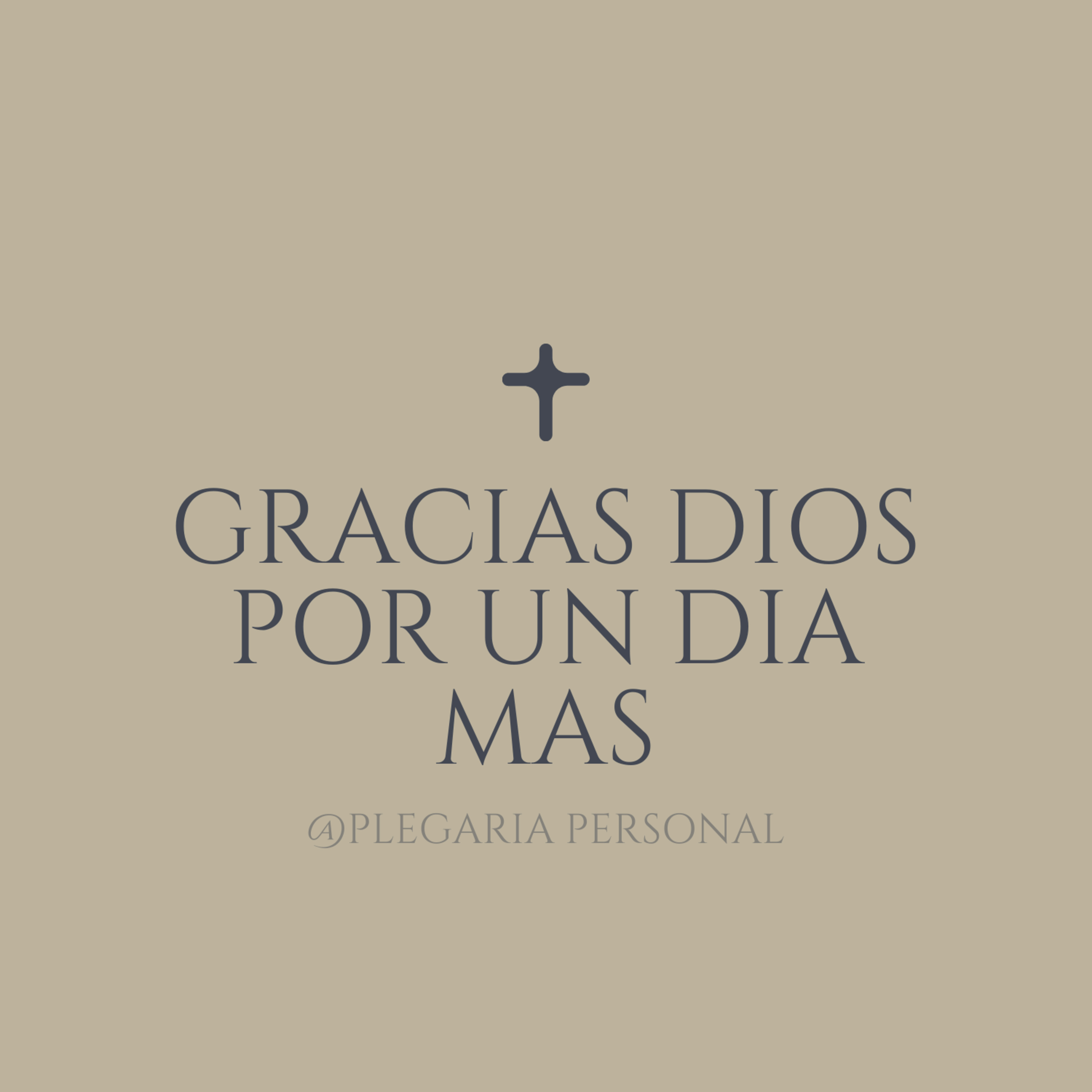 PLEGARIA PERSONAL