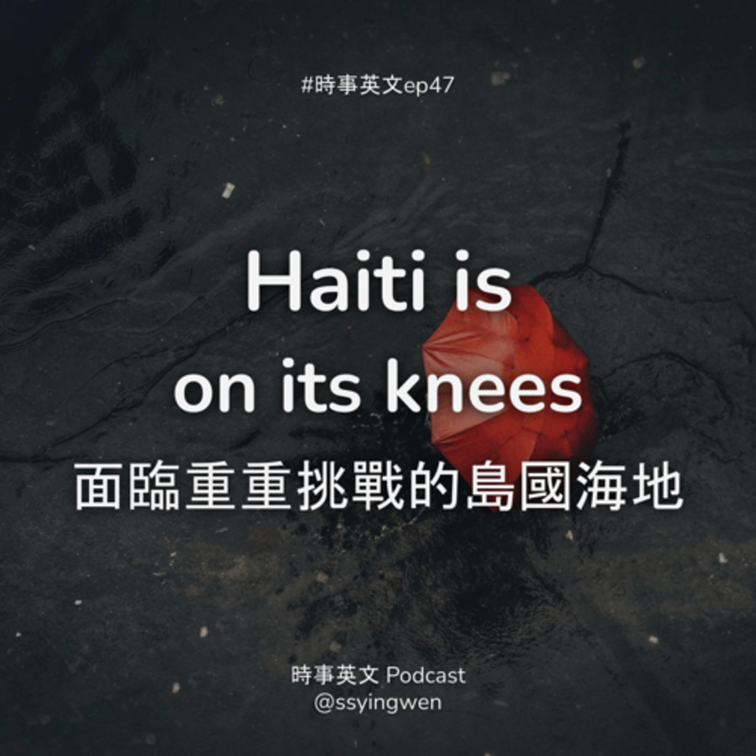 cover of episode #47 🧎 Haiti is on its knees: 面臨重重挑戰的島國海地