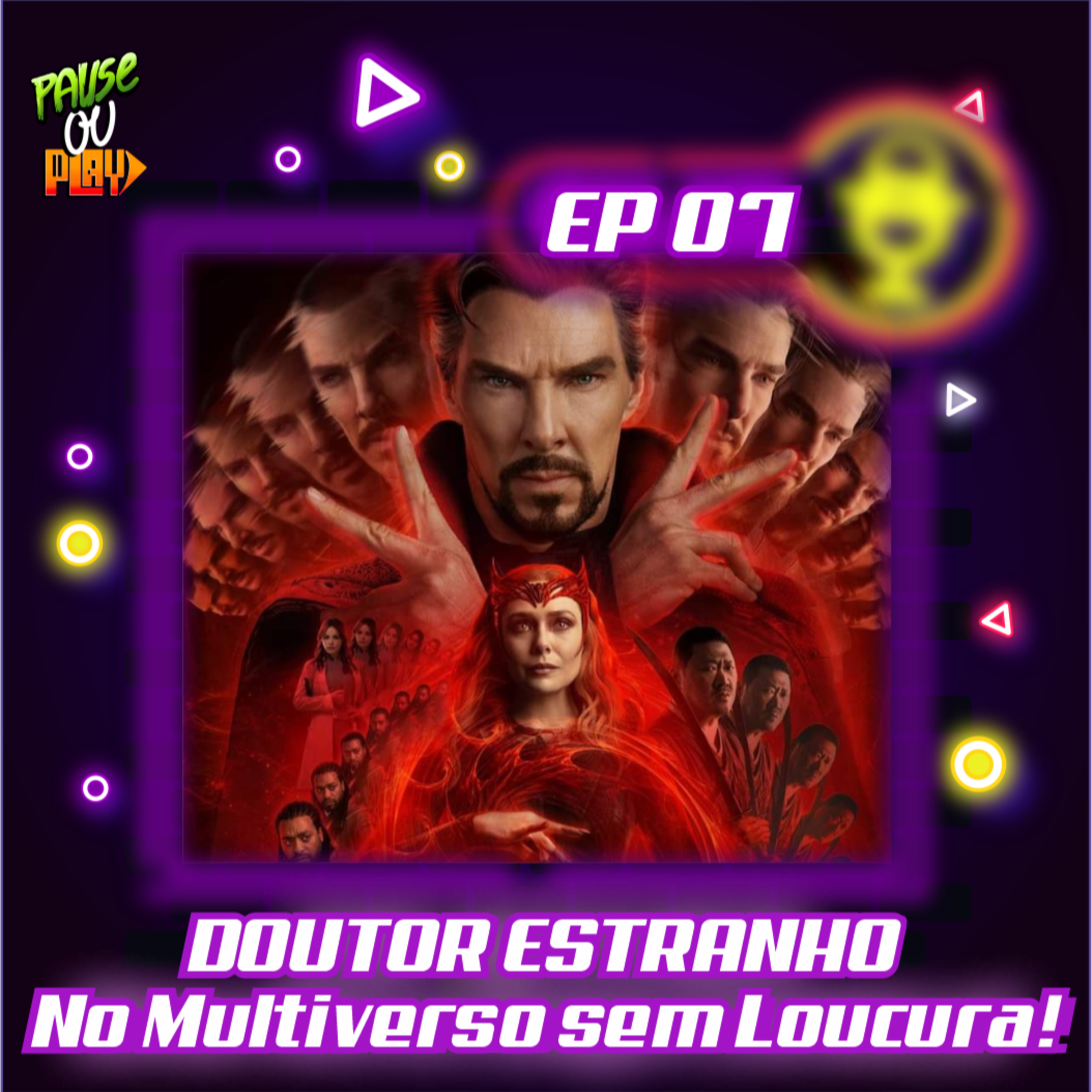 Replay Infinito 07 - Doutor Estranho: No Multiverso Sem Loucura! episode artwork
