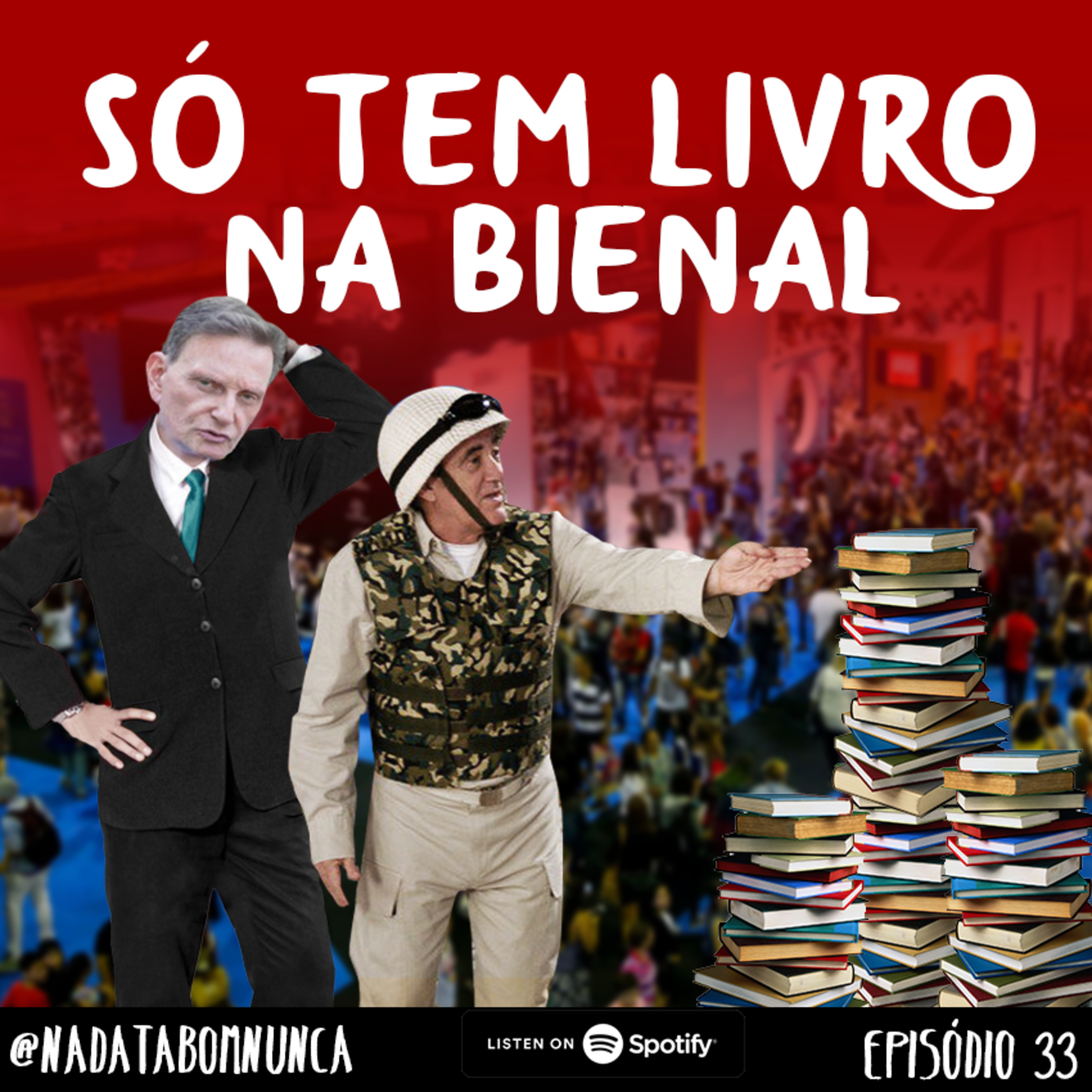 #033 Só Tem Livro na Bienal episode artwork