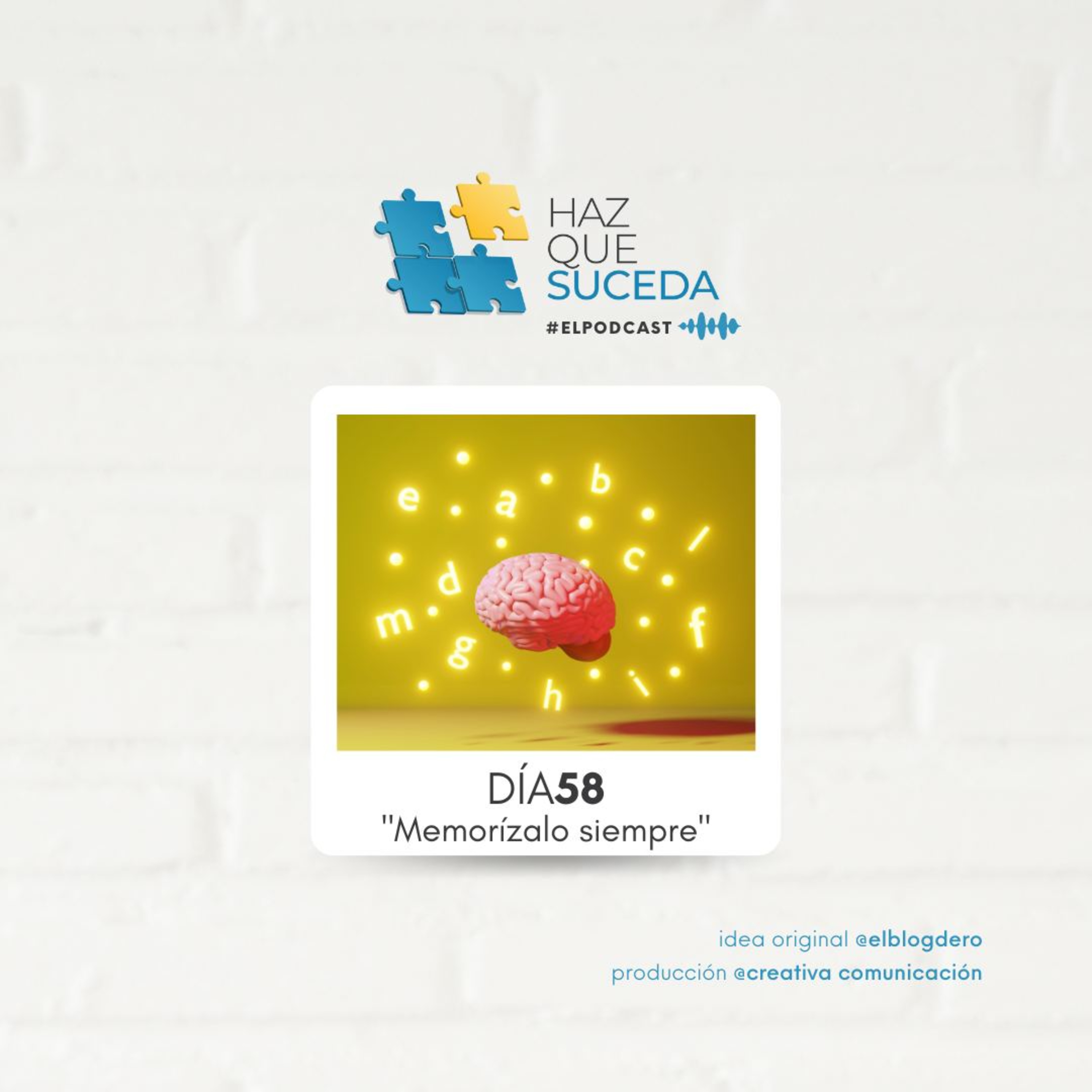Portada de HAZ QUE SUCEDA...el podcast