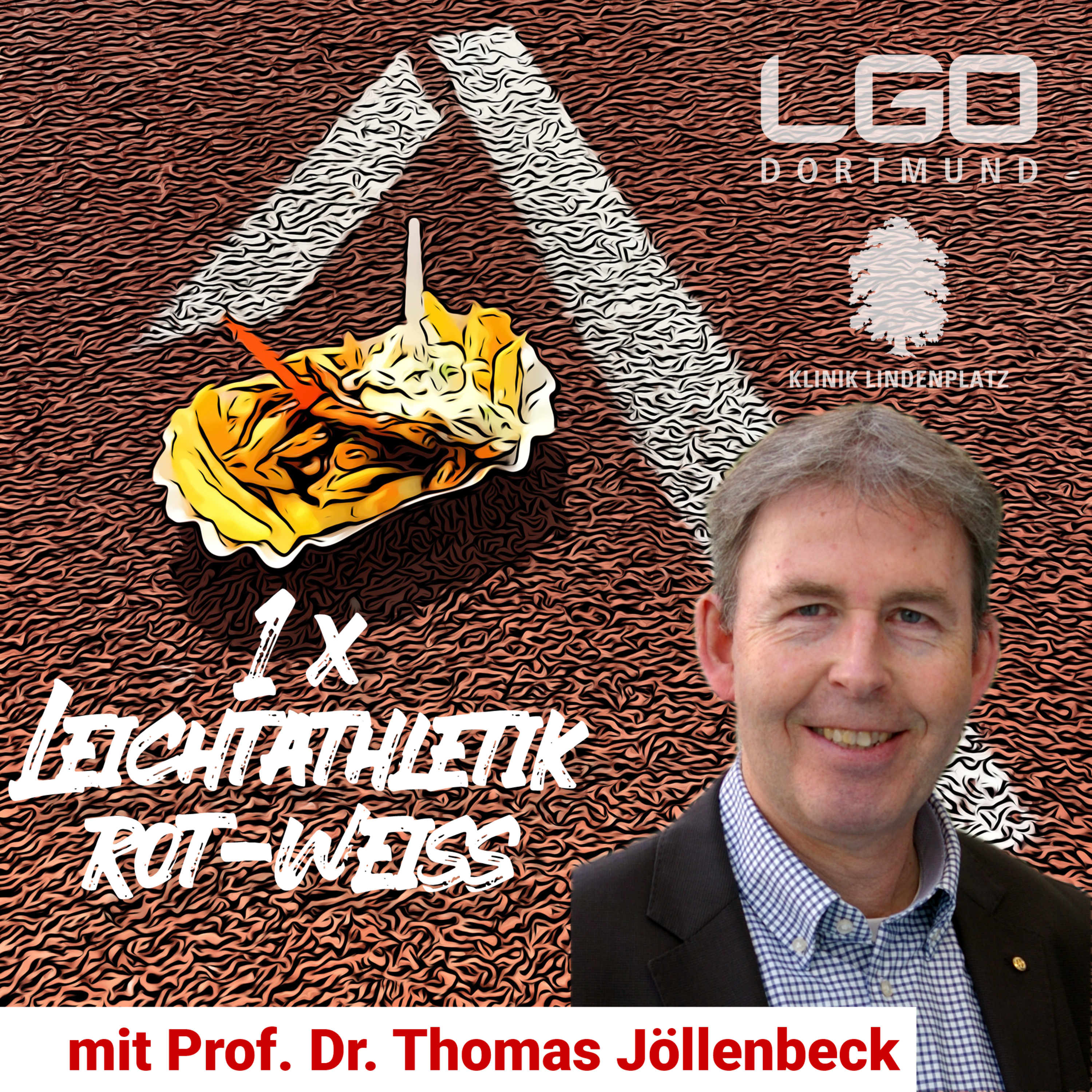 1 x Leichtathletik rot-weiß