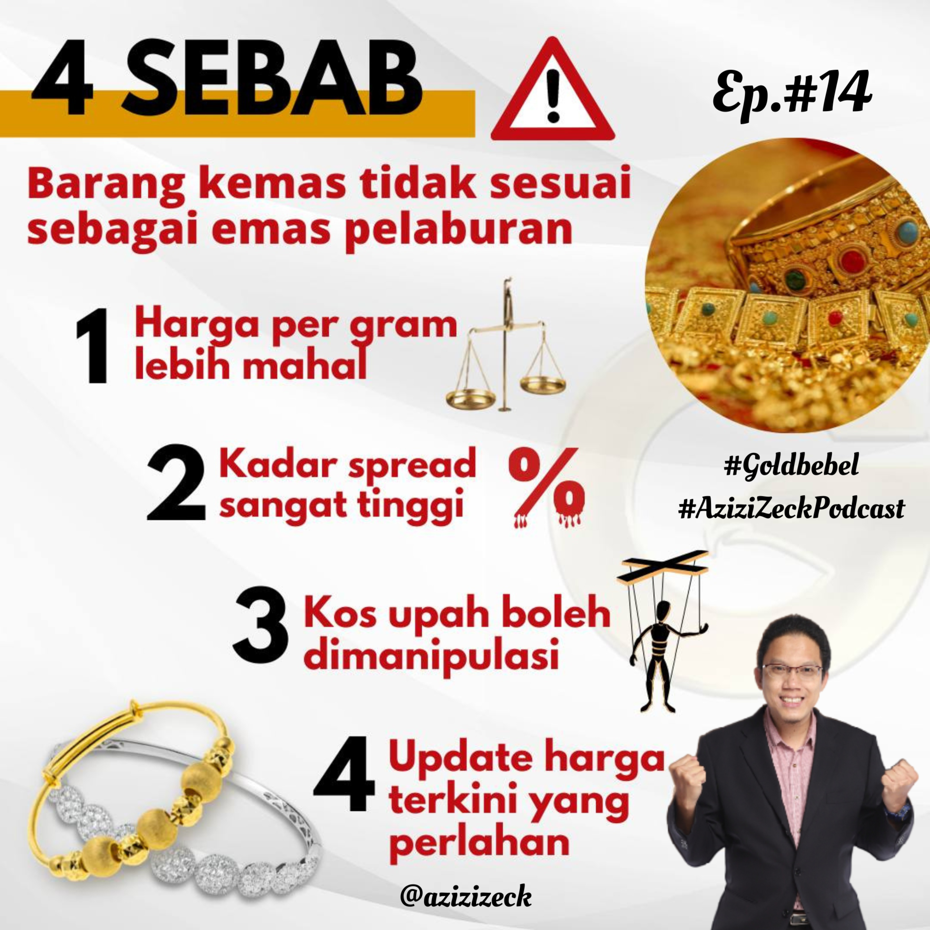 Azizi Zeck #Goldbebel