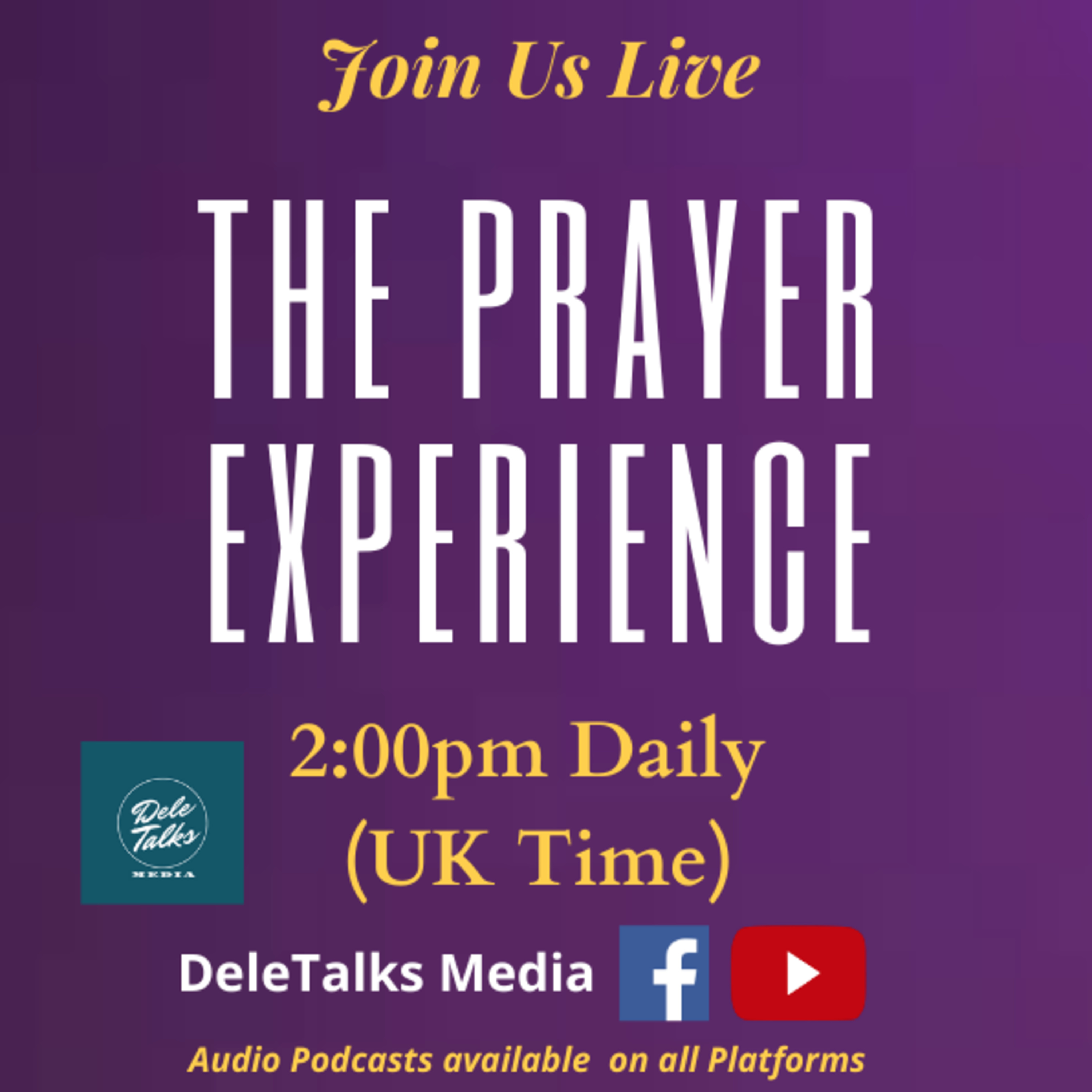 The Prayer Experience (Wed 27th Jan Jan 2021) Prayers for the Nations with Dumebi Oderinde. episode artwork