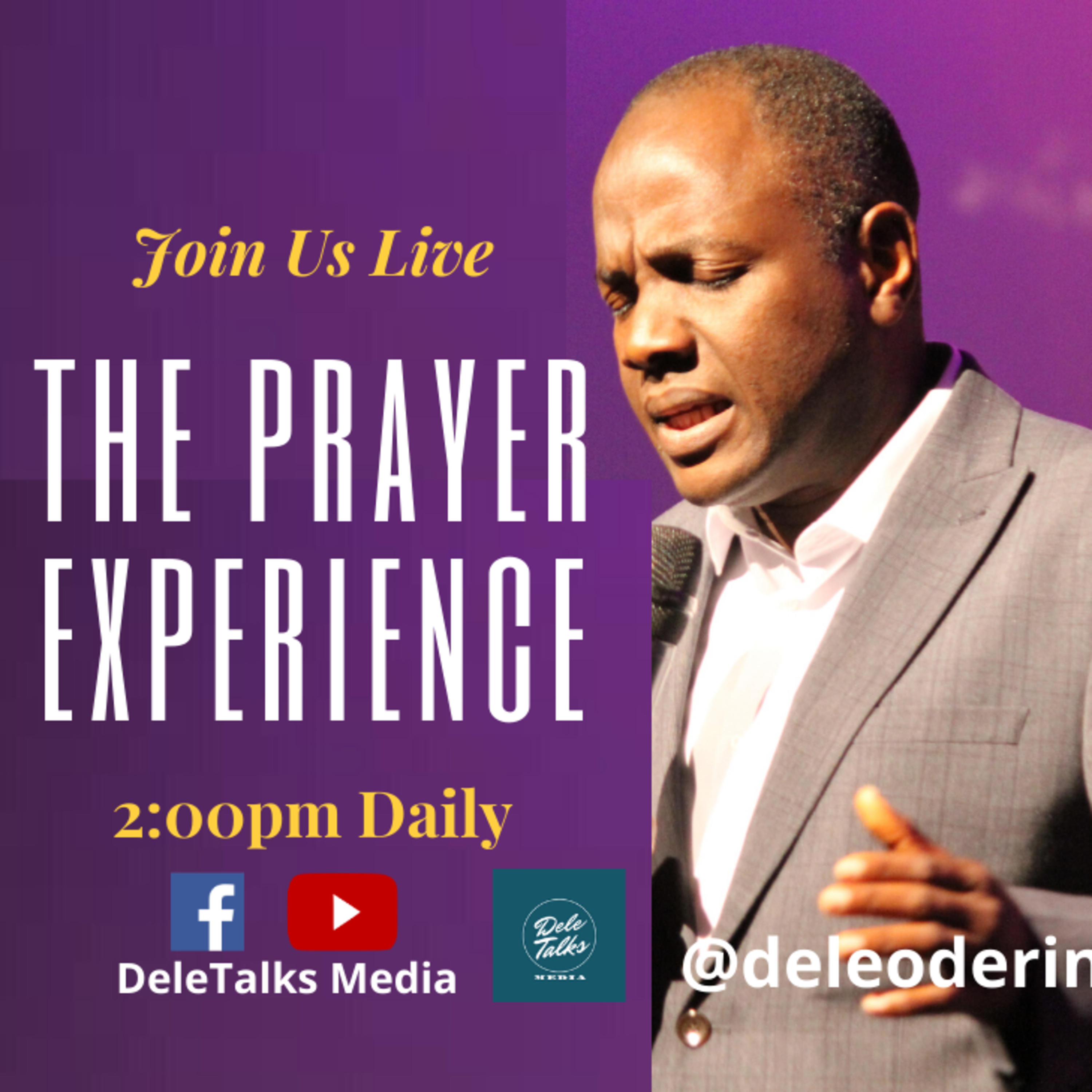 The Daily Prayer Experience Live 2pm (Thurs 25th Feb 2021) Prayers for the Nations with Dele Oderinde & Paul Royles episode artwork