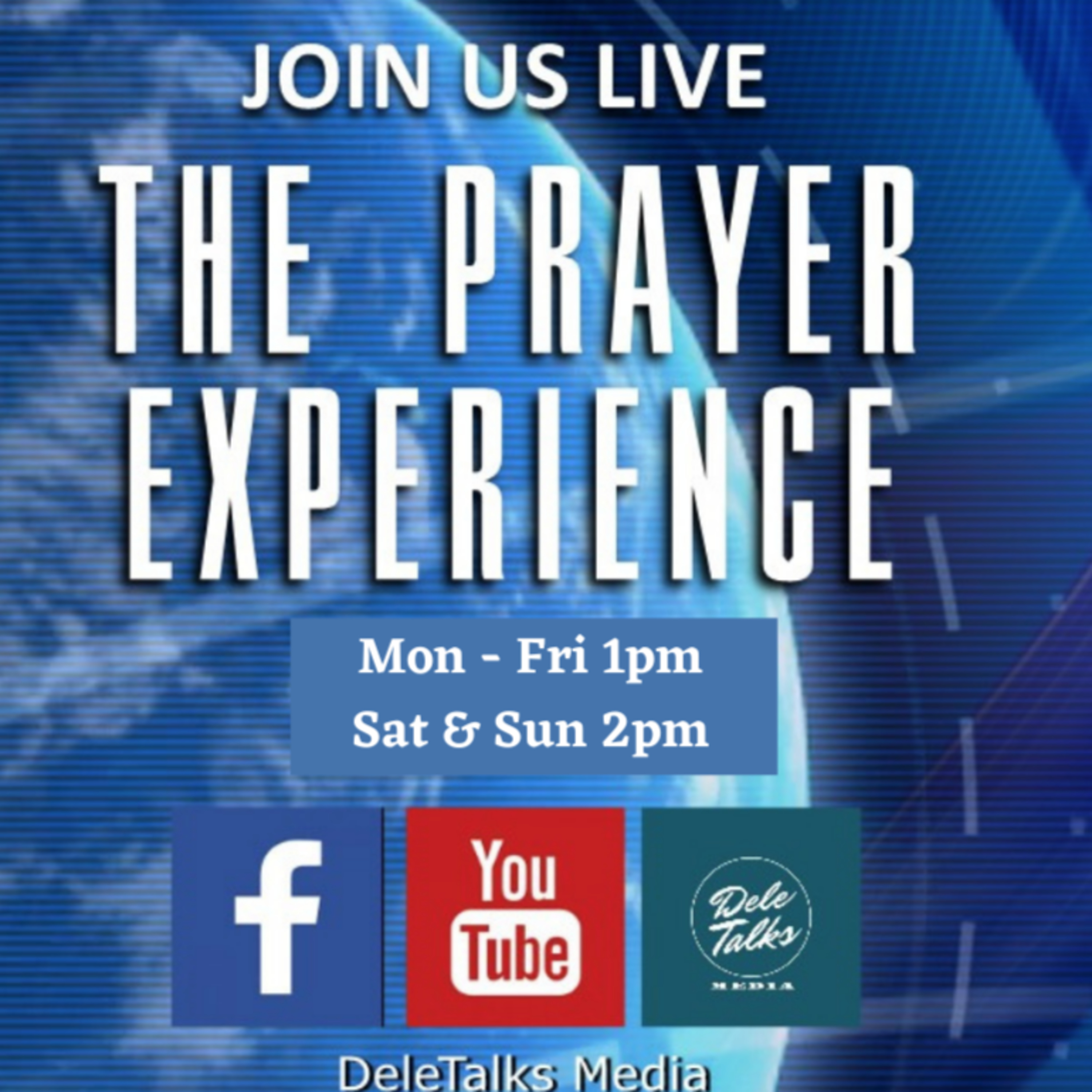 The Weekend Prayer Experience (Saturday 22nd May 2021) Prayers for the Nations with Jane Pratt.