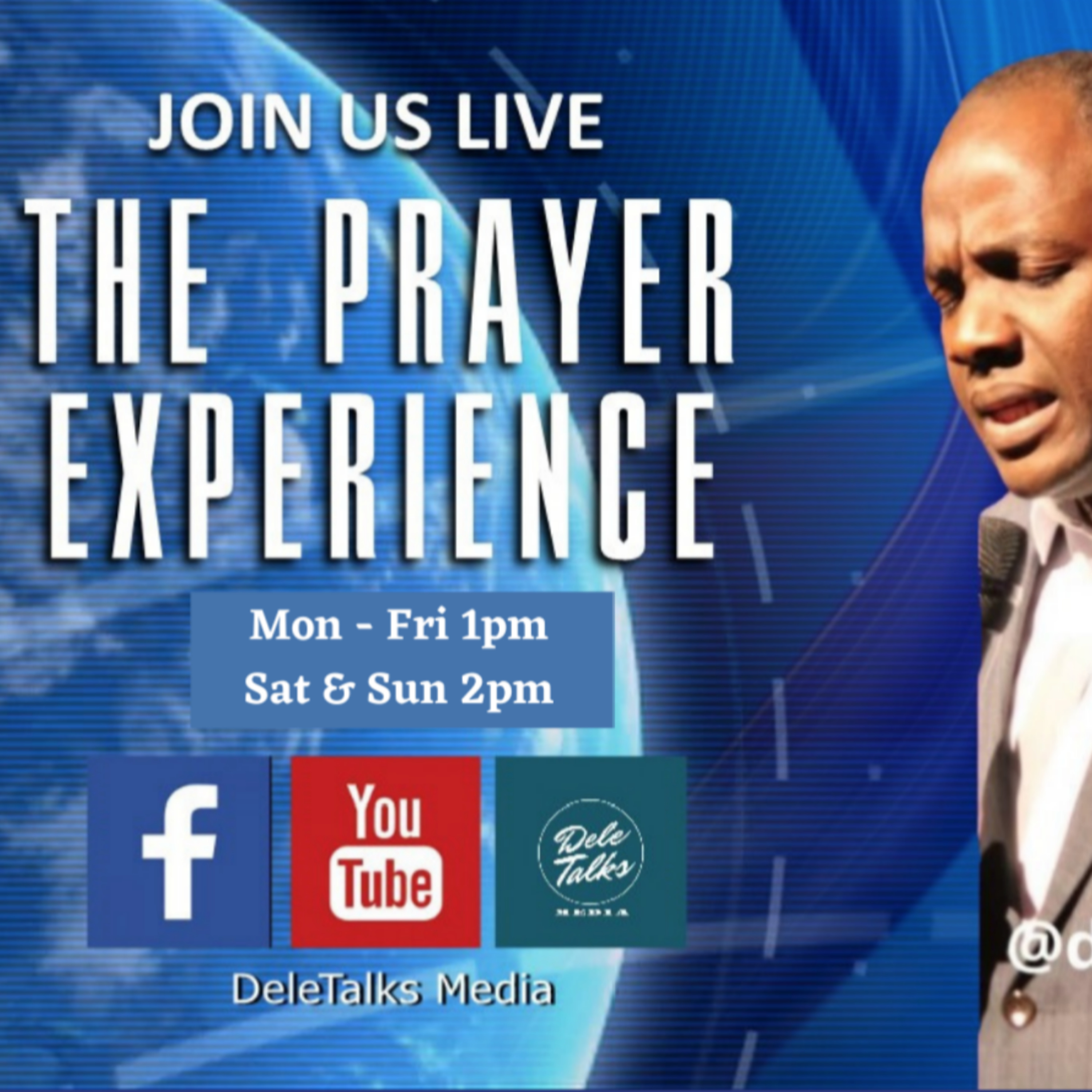 Praying with Purpose | The Prayer Experience with Pastor Dele 2:00pm | Sat 18th Dec 2021  episode artwork