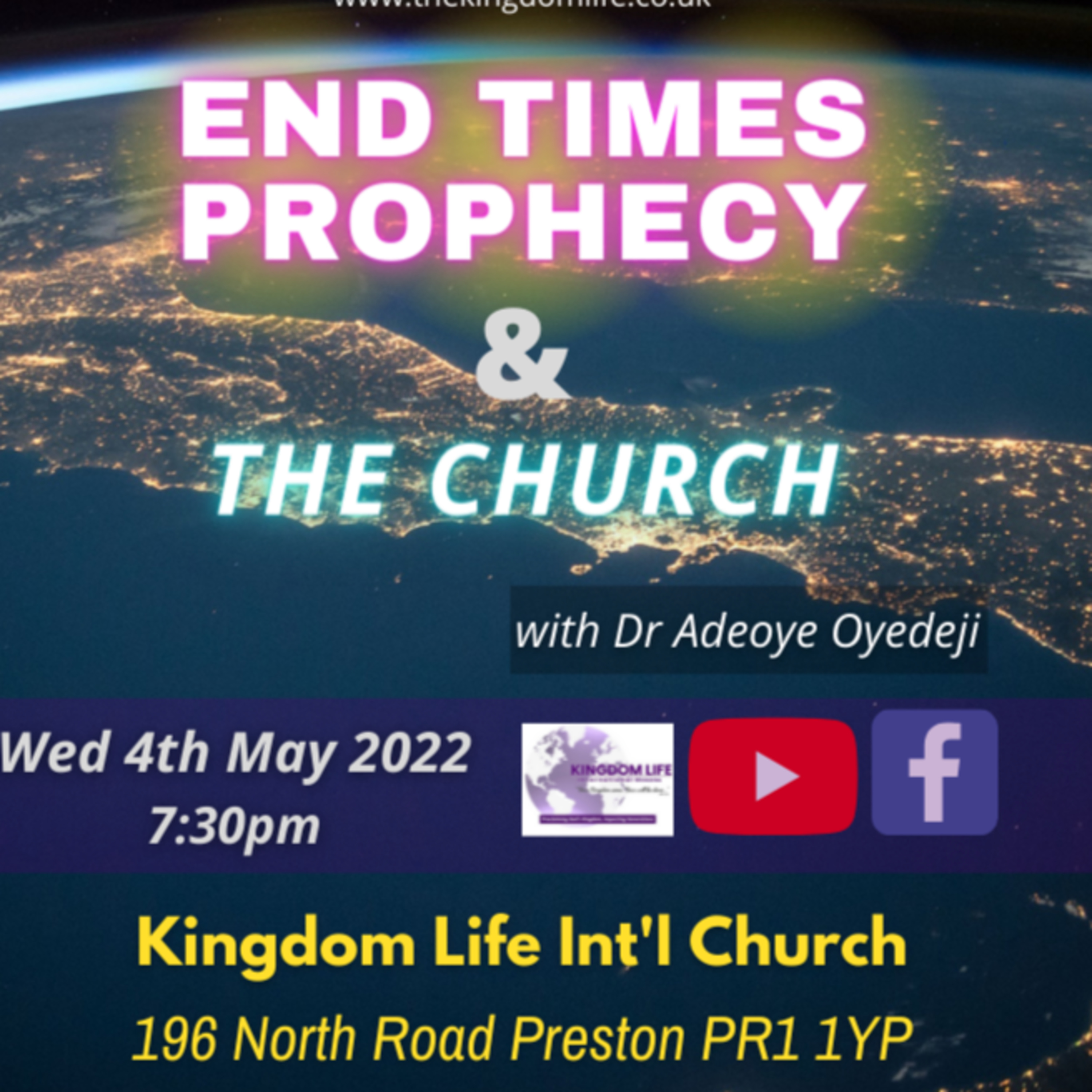 Bible Study| End Times Prophecy & The Church | Wed 4th May 2022 episode artwork
