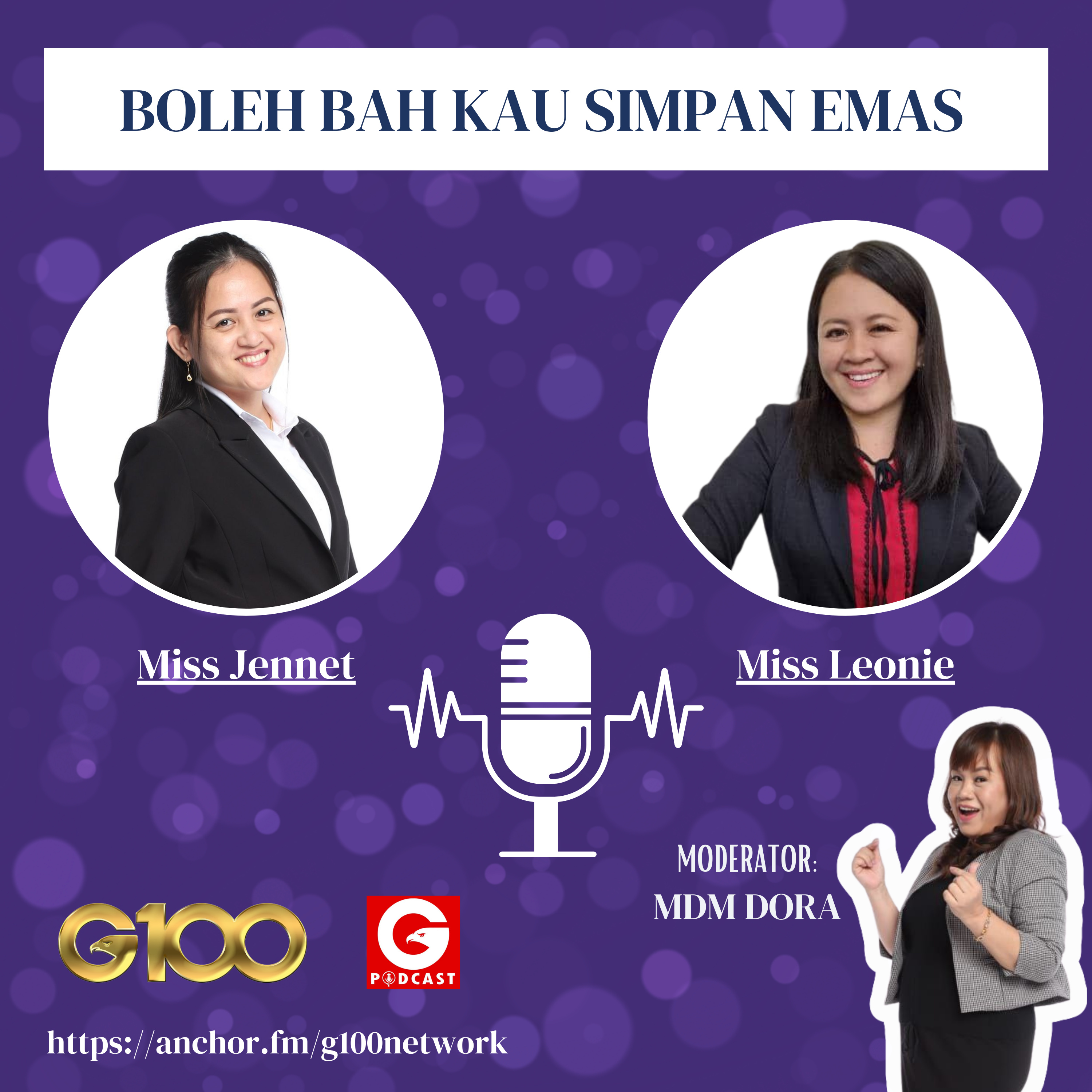 Episod 053 - "Boleh Bah Kau Simpan Emas" Bersama Sis Jennet dan Sis Leonie episode artwork
