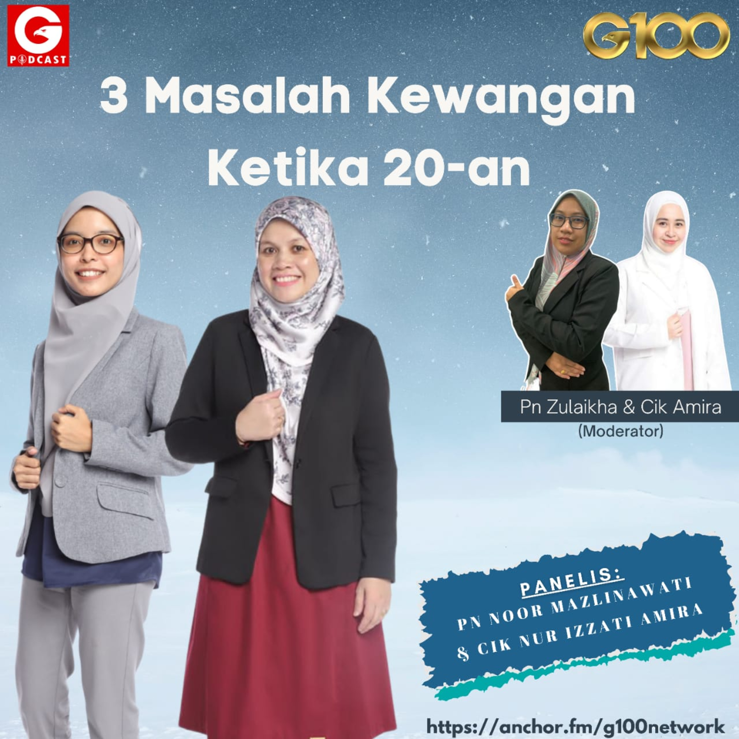 Episod 059 " 3 Masalah Kewangan Ketika Berusia 20an " Bersama Puan Noor Mazlinawati Zahari dan Pn Nur Izzati Amira episode artwork