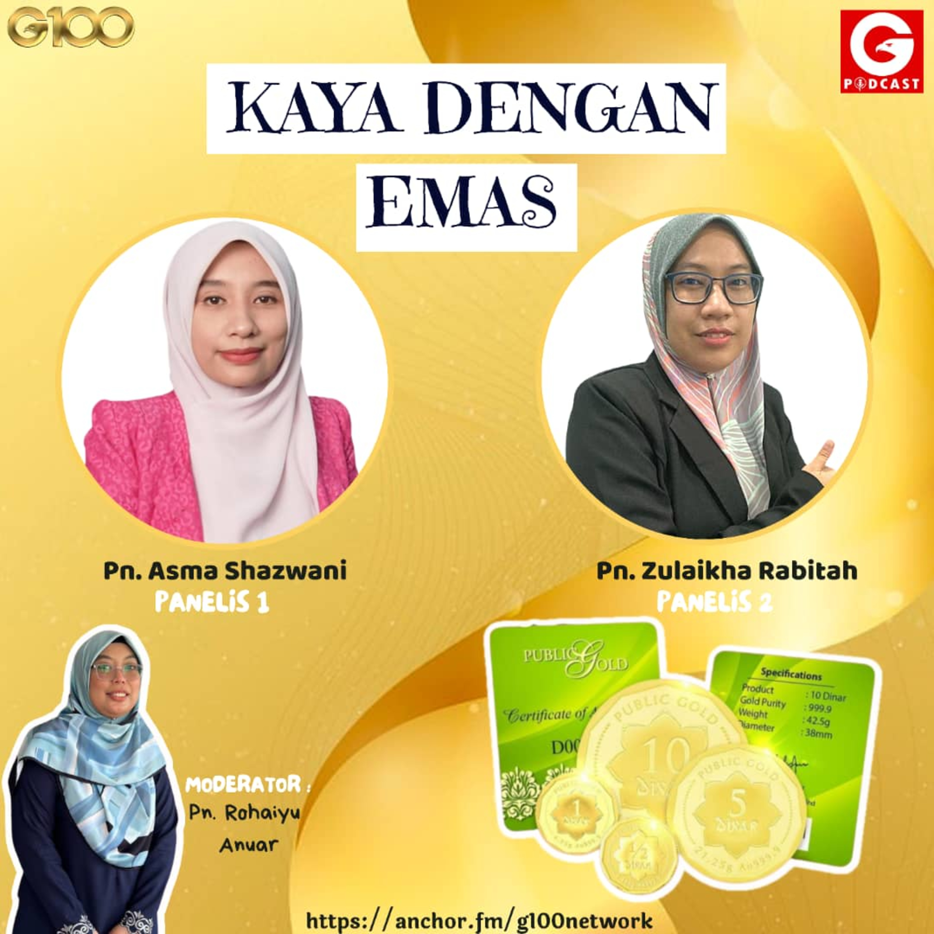 Episod 063 Kaya Dengan Emas Bersama Pn Asma dan Pn Zulaikha episode artwork