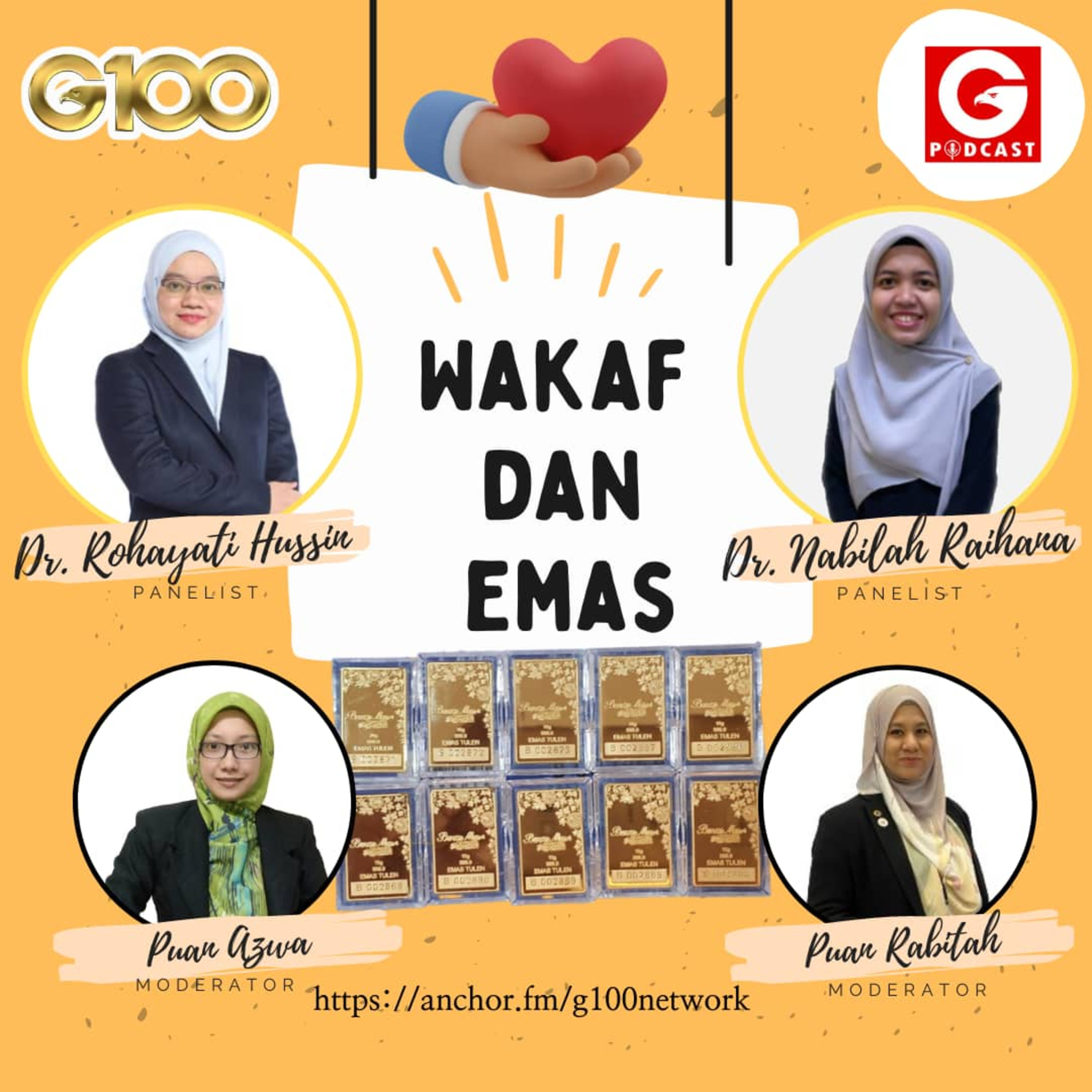Episod 71 Wakaf Dan Emas Bersama Dr Rohayati Hussin dan Dr Nabilah Raihanah episode artwork