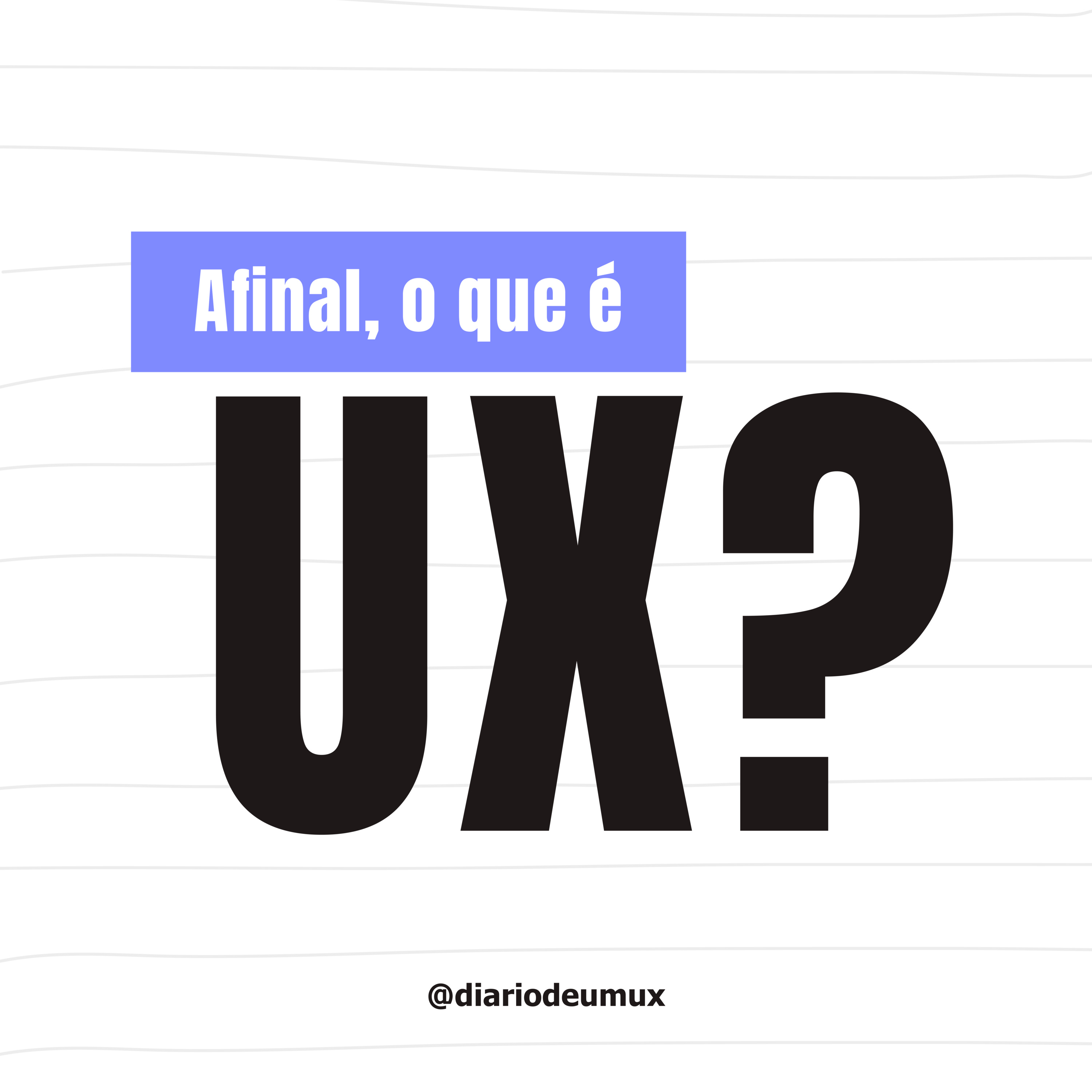 Afinal, o que é UX? episode artwork