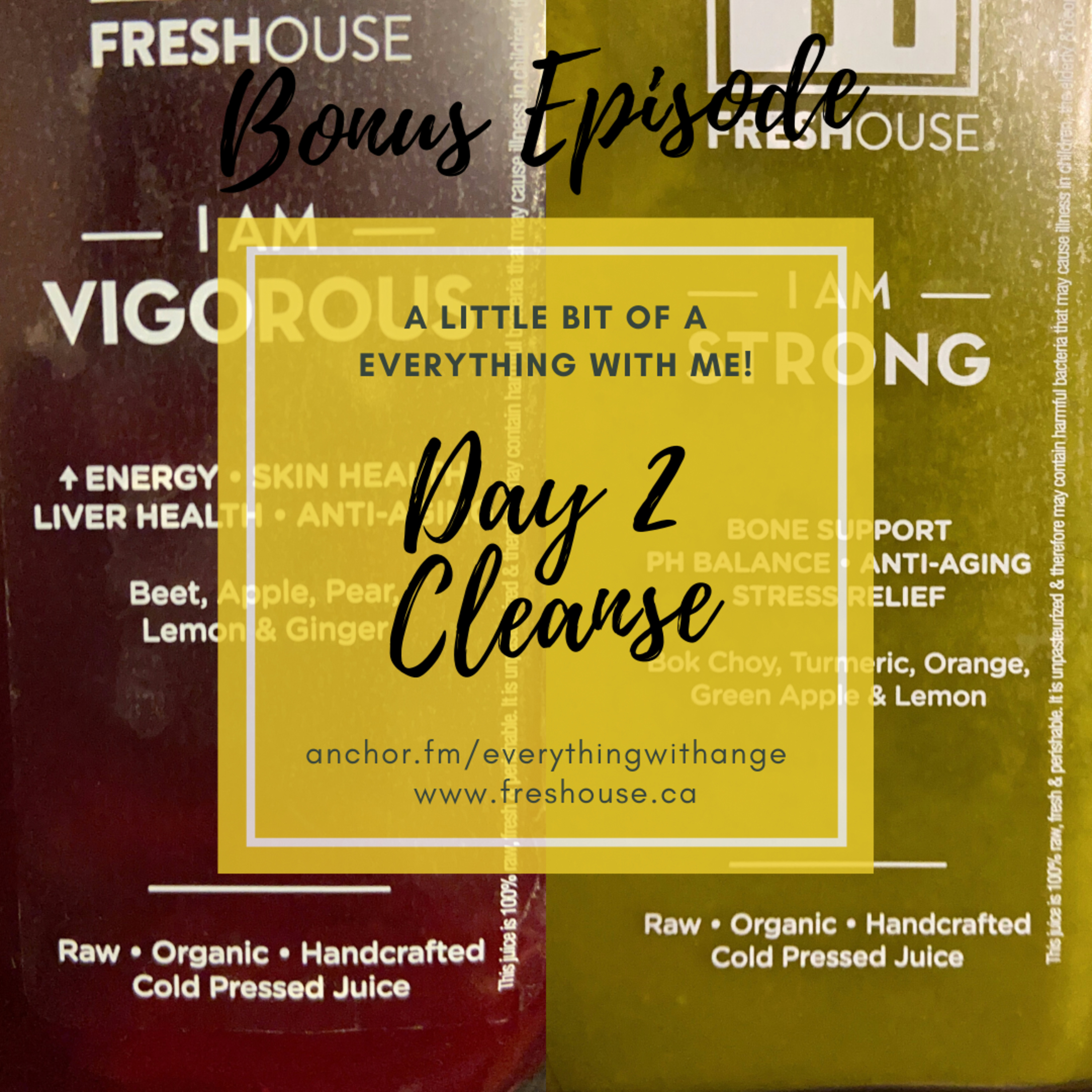 BONUS EPISODE - Day 2 of My 3 Day Cleanse With Freshouse