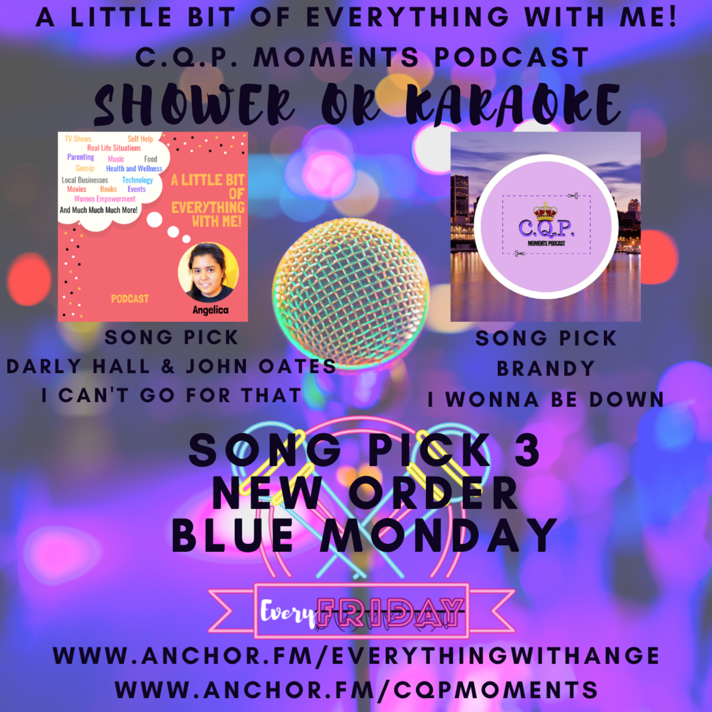 Shower or Karaoke - With Coupon Queen Pin - I Can't Go For That